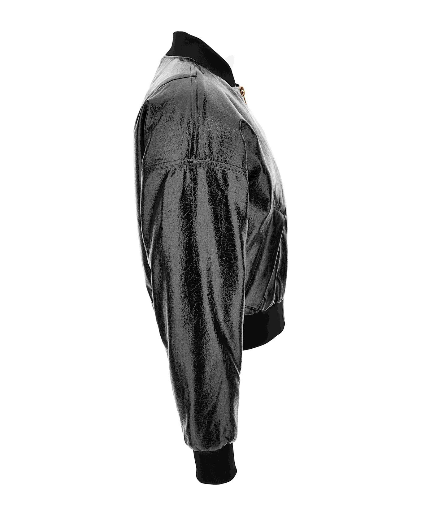 Versace Jeans Couture Leather Jacket - Black