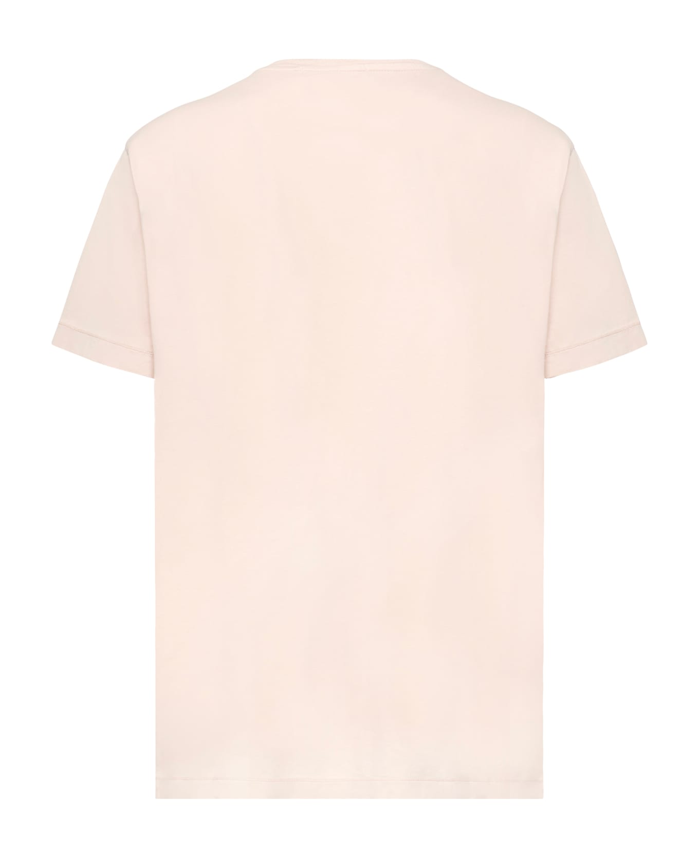 Stone Island Compass Logo T-shirt - Pink
