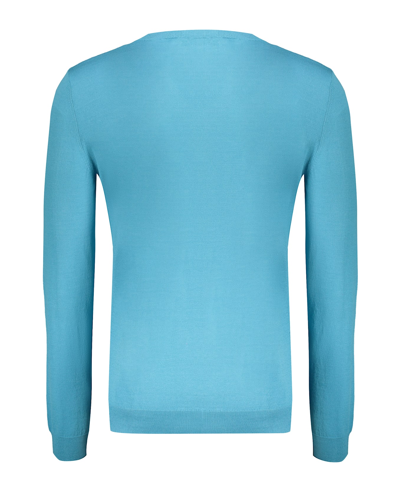 Valentino Garavani Long Sleeve Crew-neck Sweater - Light Blue