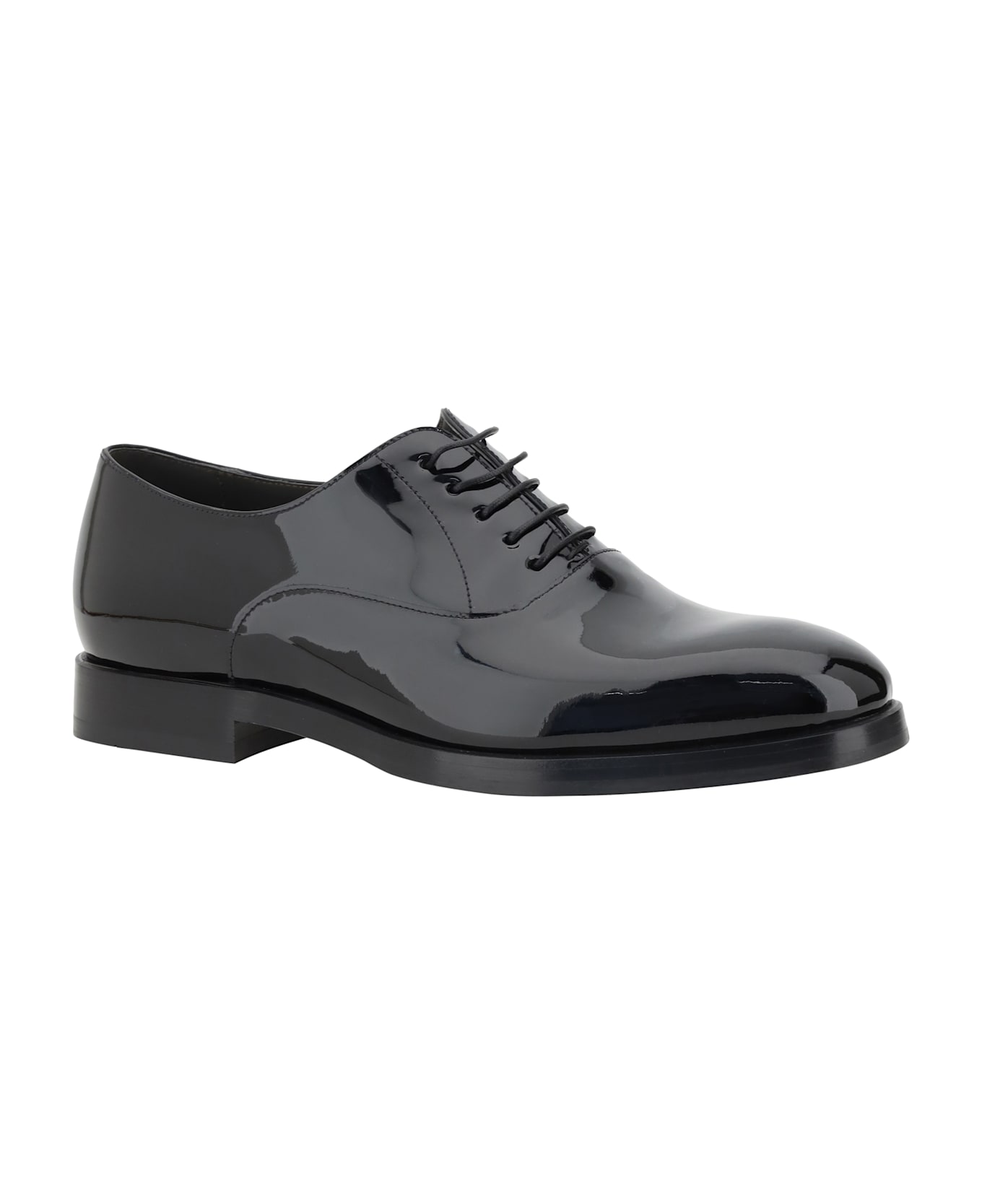 Brunello Cucinelli Patent Leather Laced Shoes