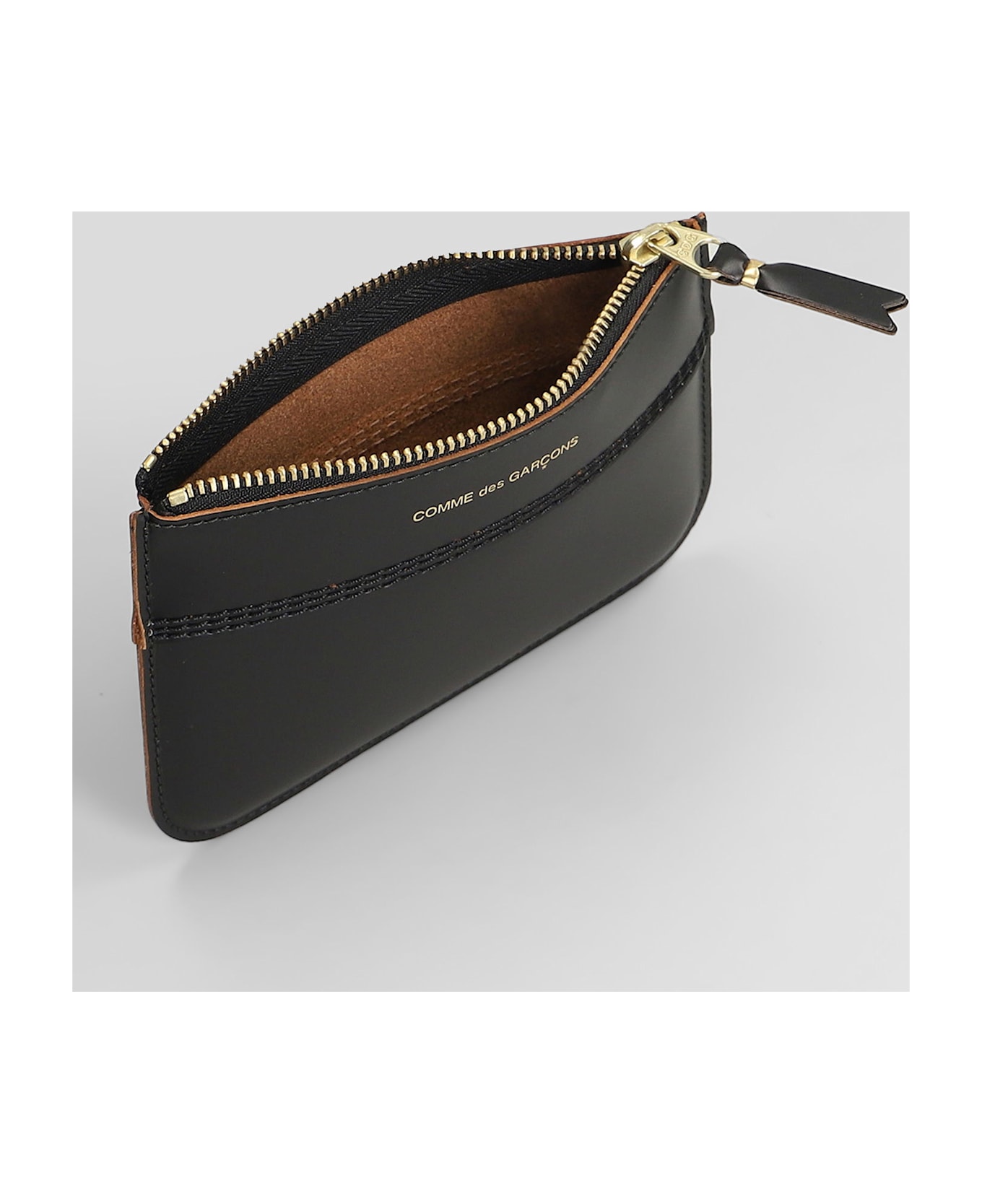 Comme des Garçons Wallet Wallet In Black Leather - black