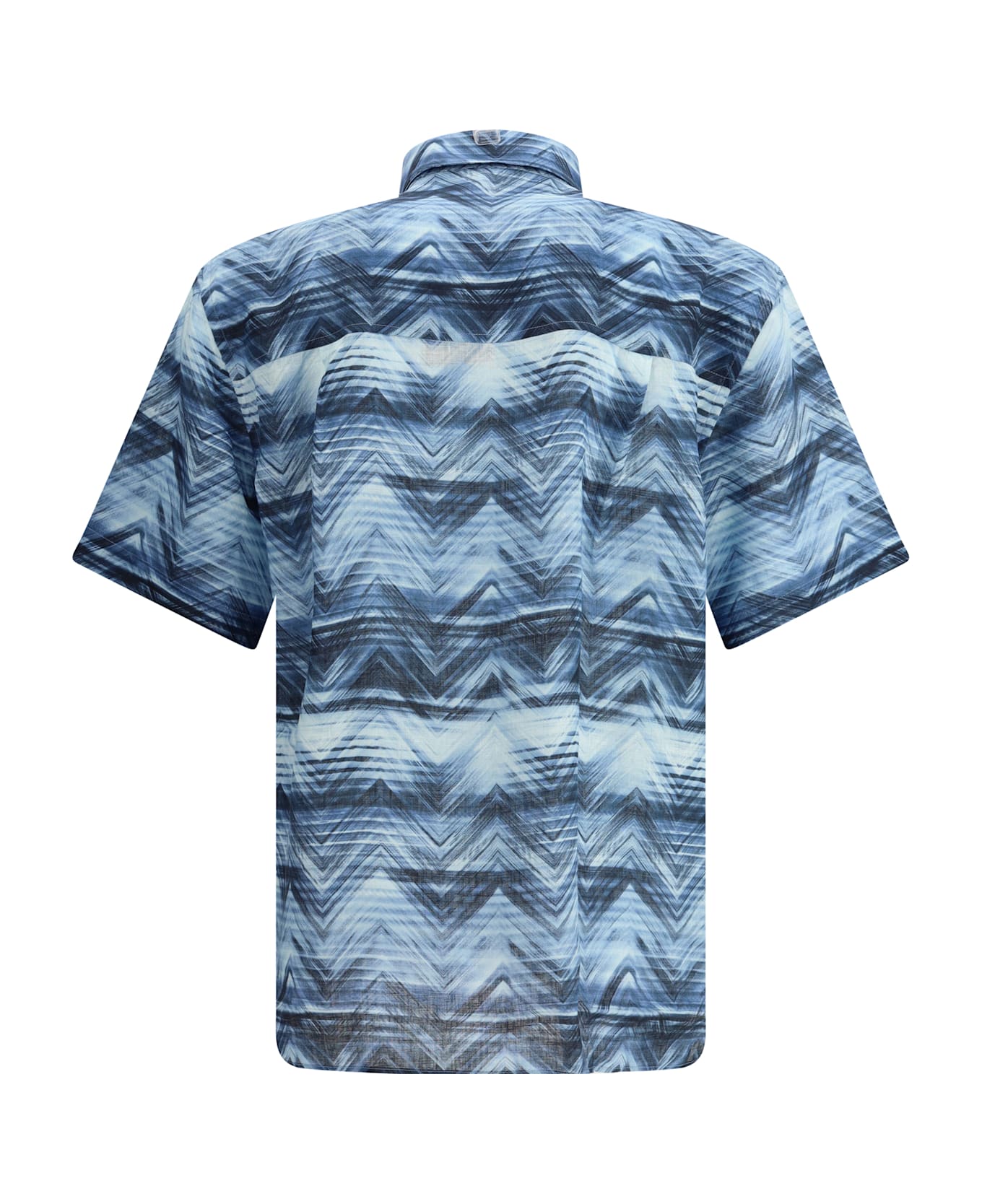 Missoni Short Sleeve Shirt Zigzag Pattern