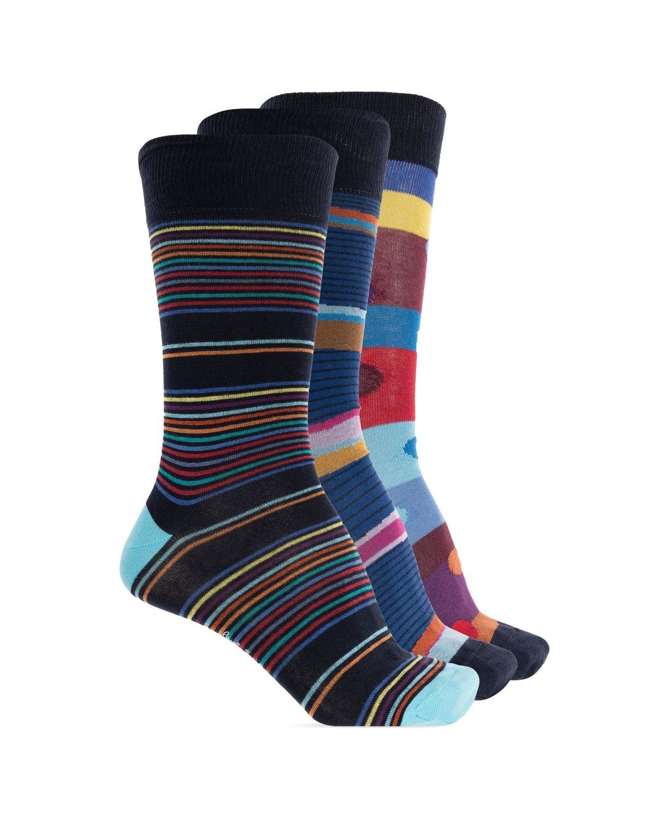 Paul Smith Socks Three Pack - MultiColour 靴下