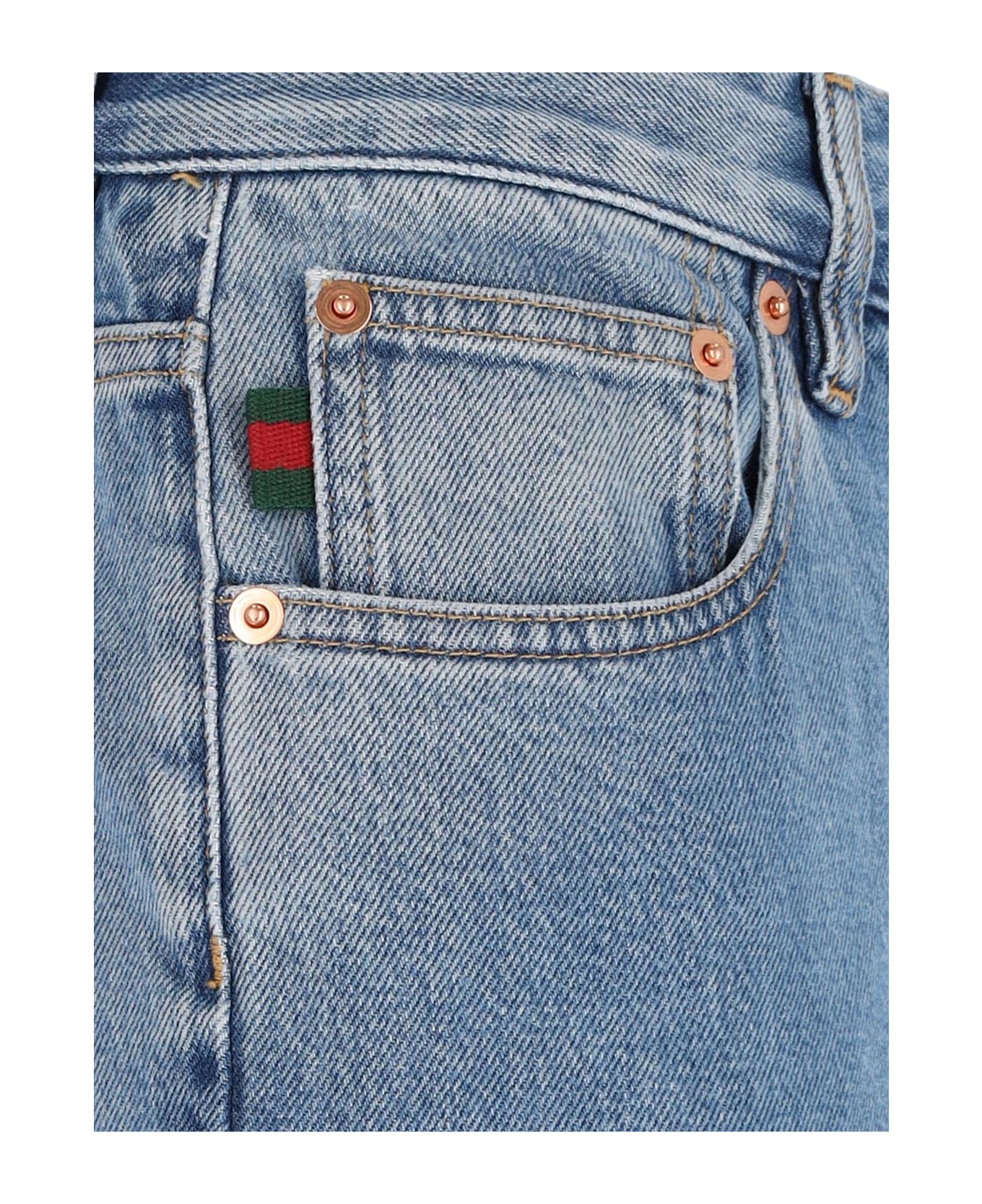 Gucci Straight Jeans - Blue