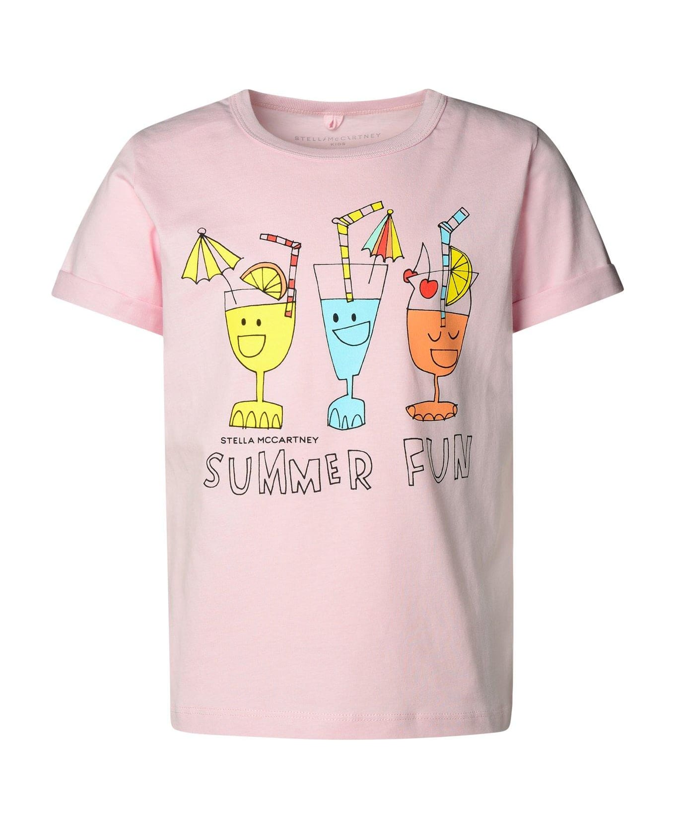 Stella McCartney Kids Graphic Printed Crewneck T-shirt - H Tシャツ＆ポロシャツ
