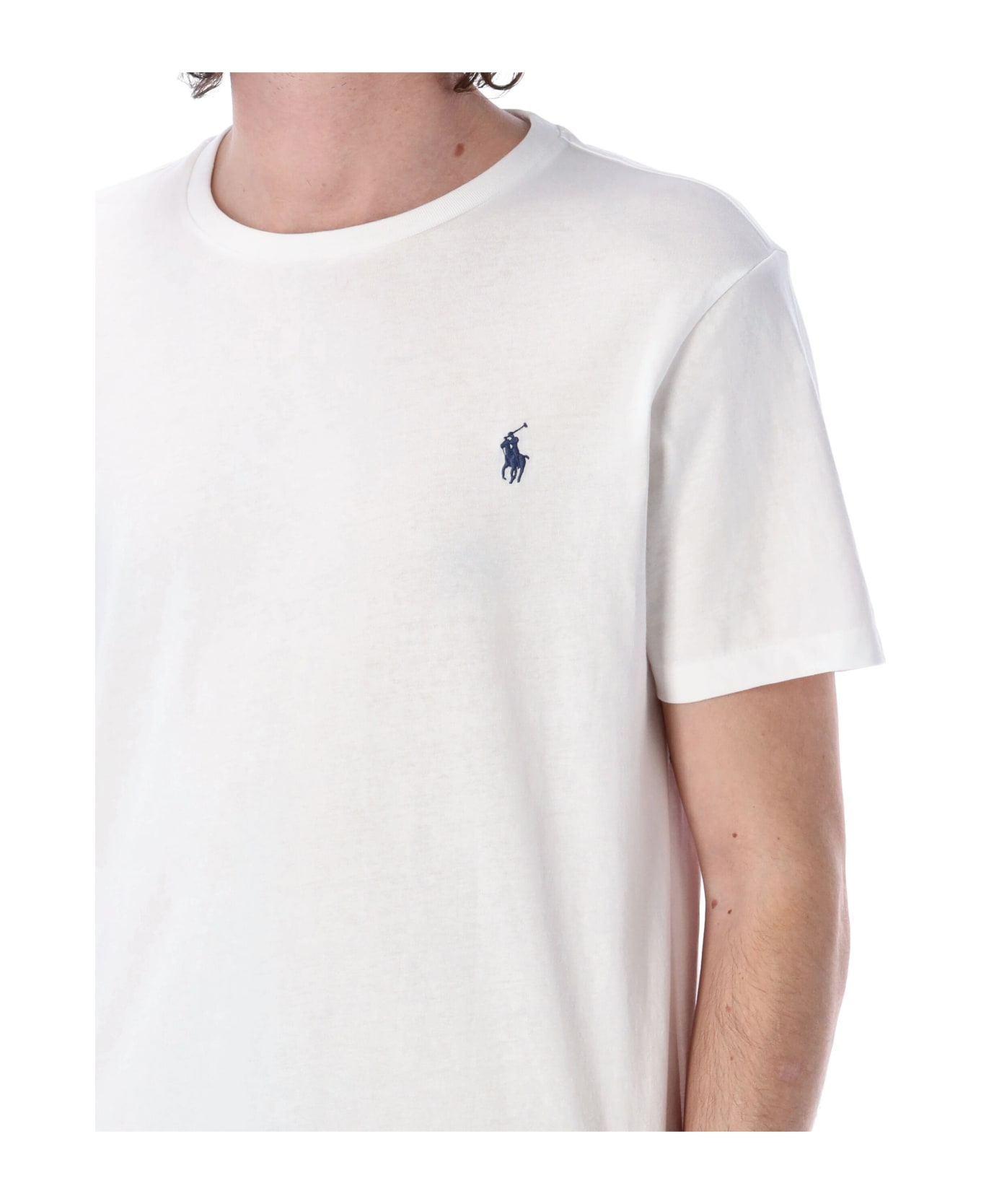 Polo Ralph Lauren Custom Slim Fit T-shirt - WHITE