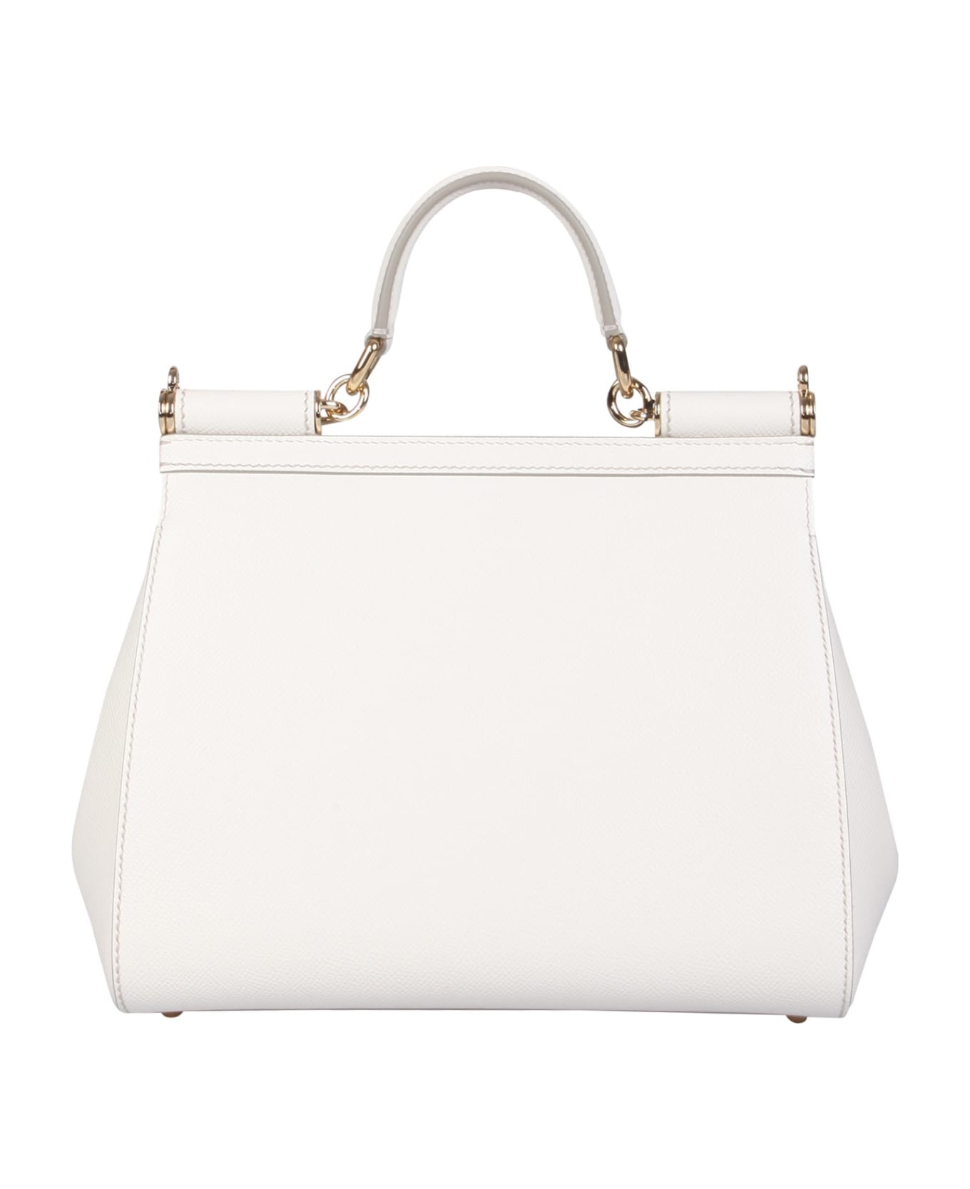 Dolce & Gabbana Sicily Handbag - White