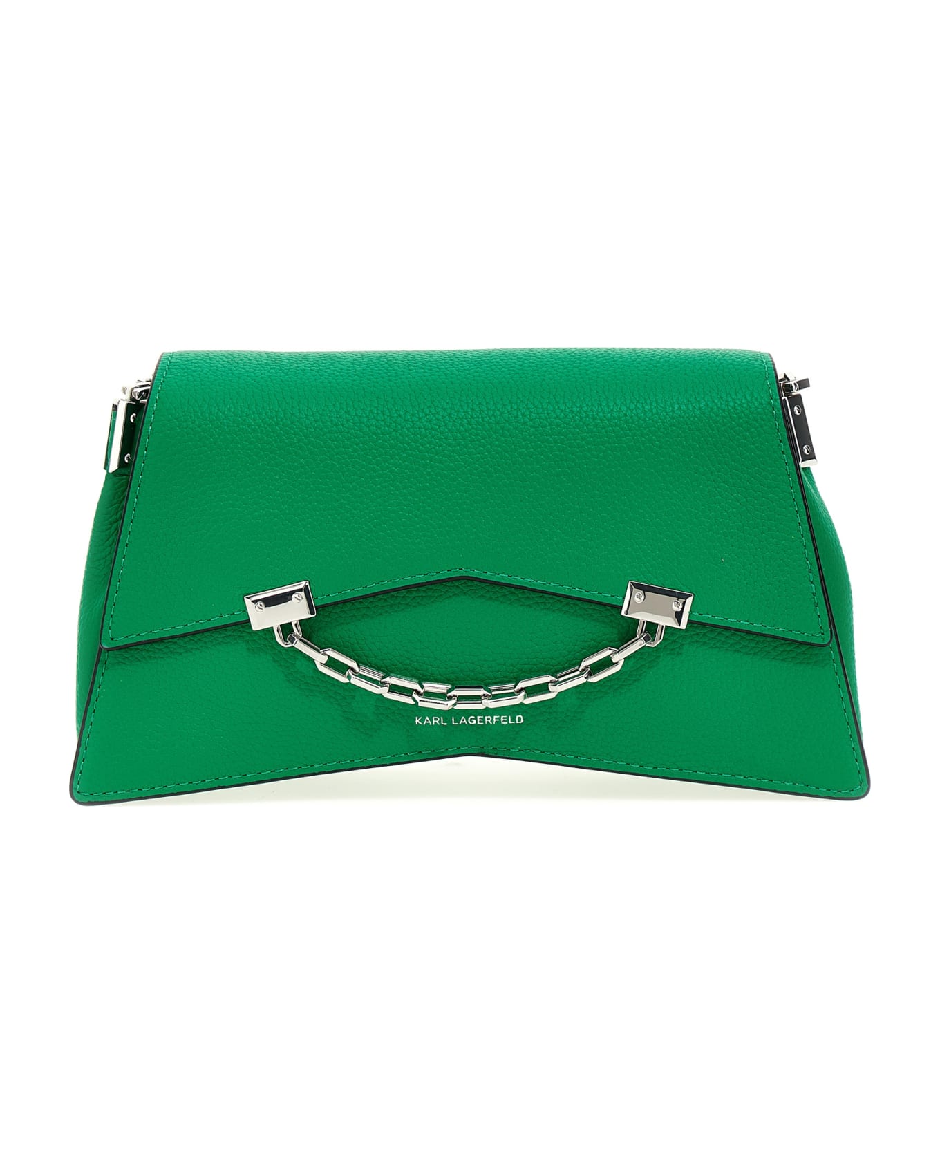 Karl Lagerfeld 'k/seven' Small Crossbody Bag - Green