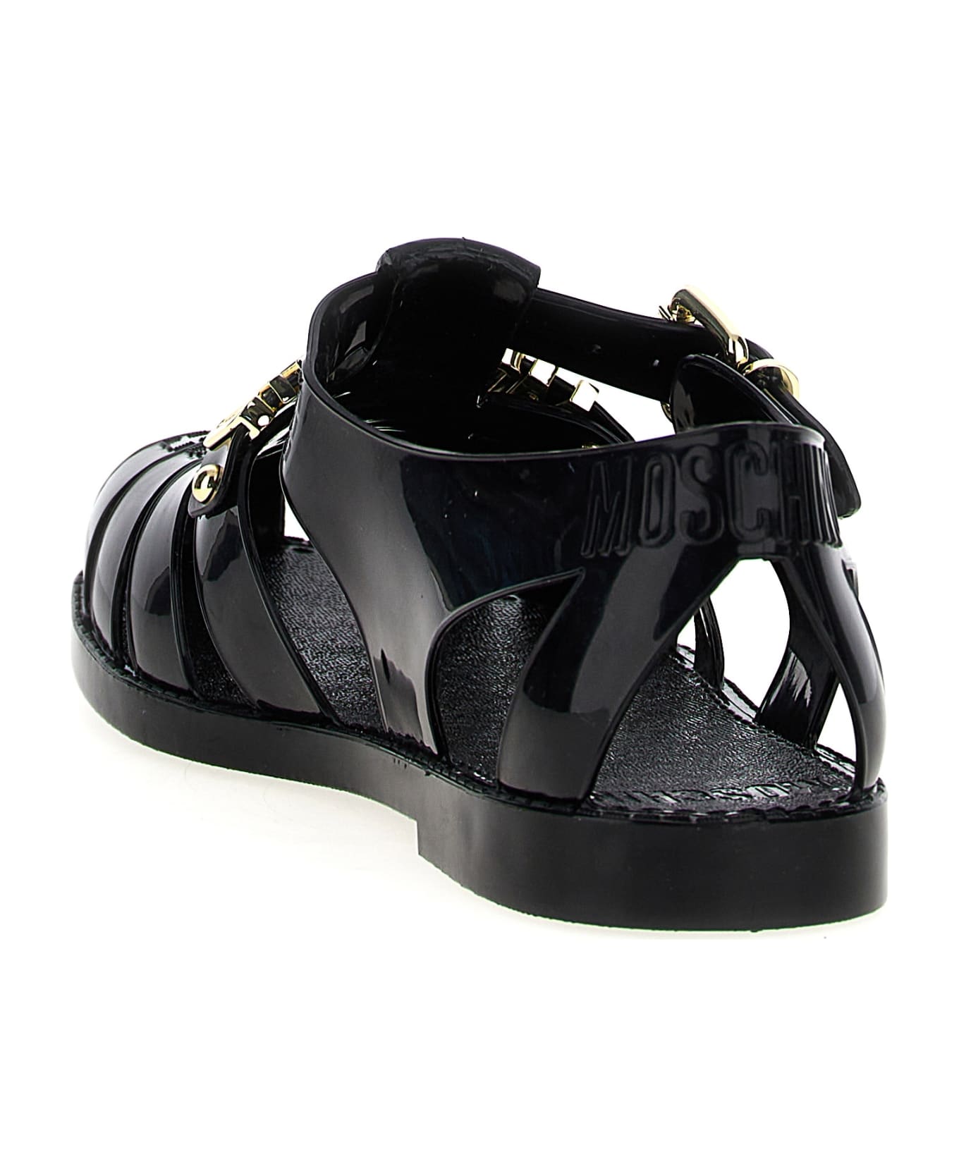 Moschino 
jelly
 Sandals - Black  