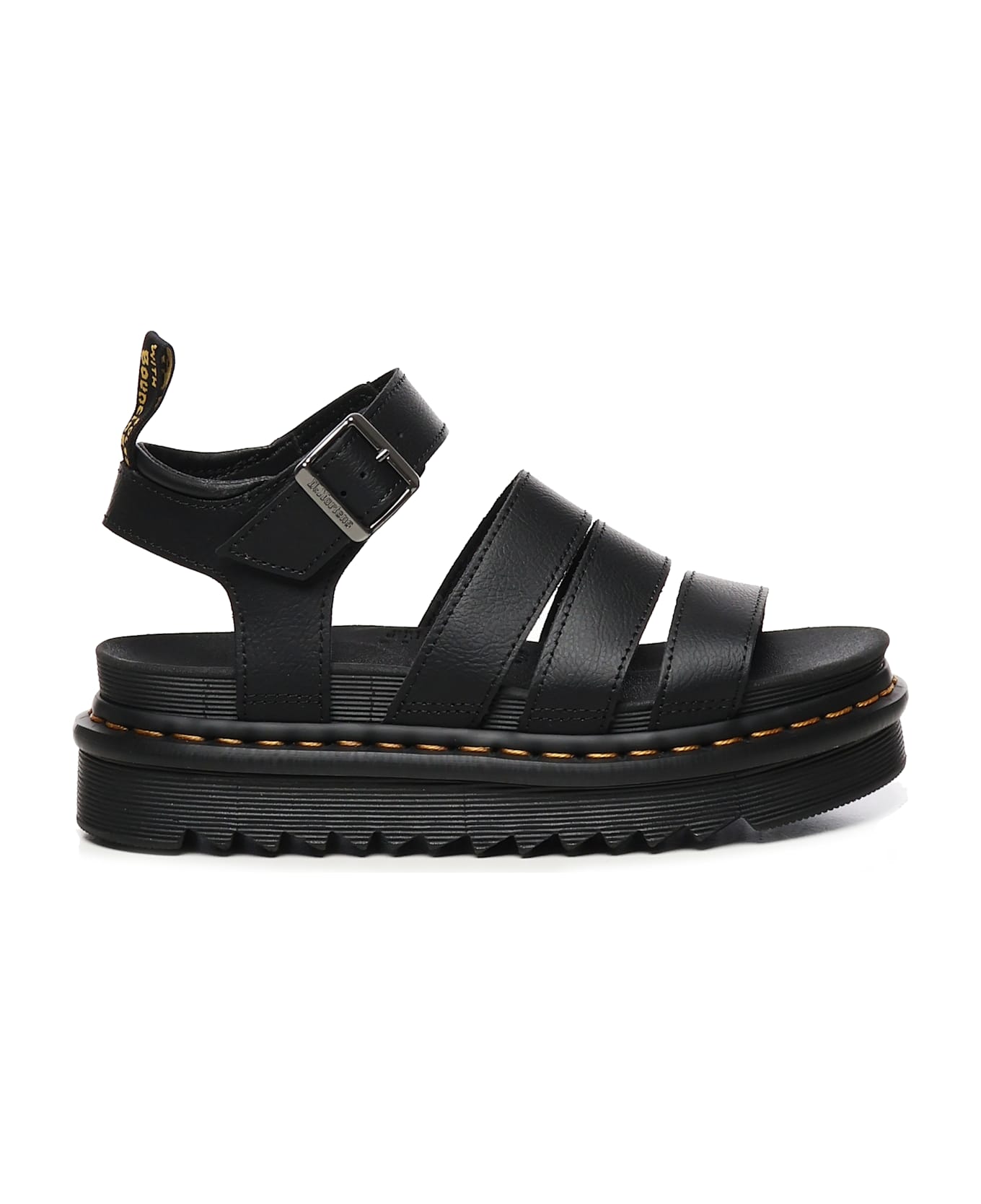 Dr. Martens Blaire Platform Sandals - Black