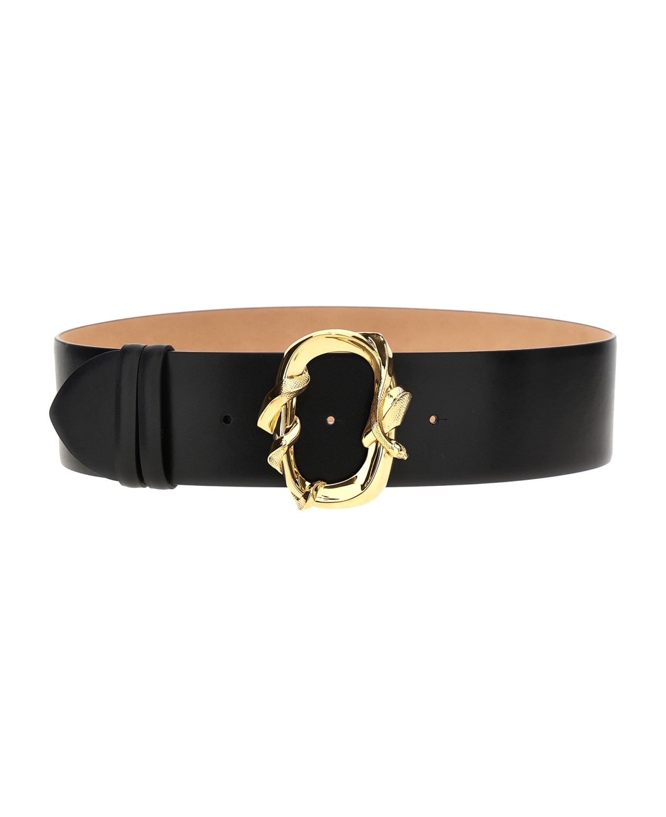 Alexander McQueen 'snake' Belt - Black ベルト