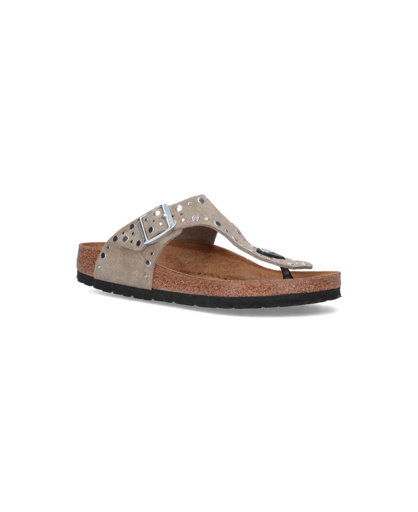 Birkenstock Thong Sandals "gizeh" - Taupe