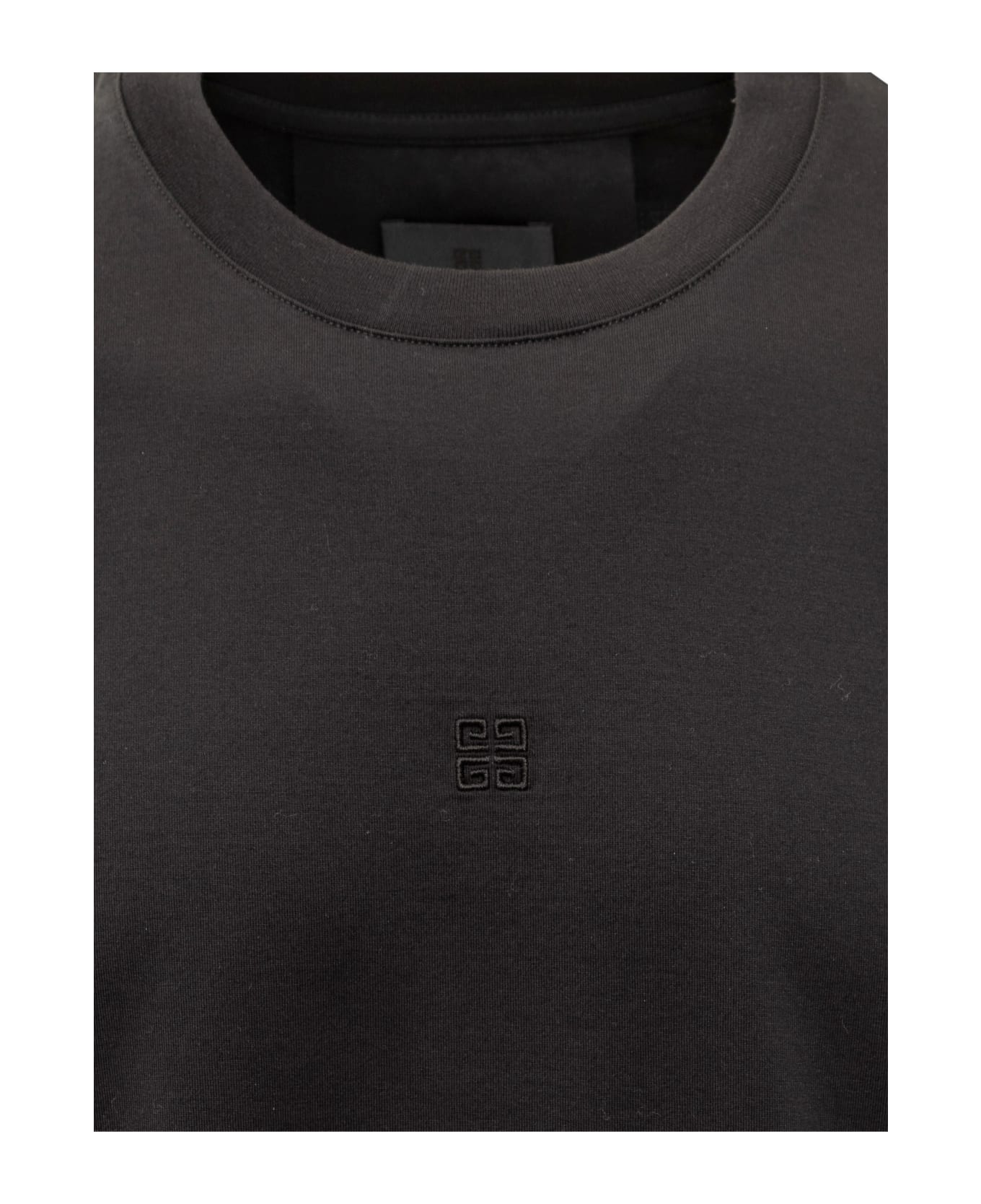 Givenchy T-shirt With Logo - BLACK