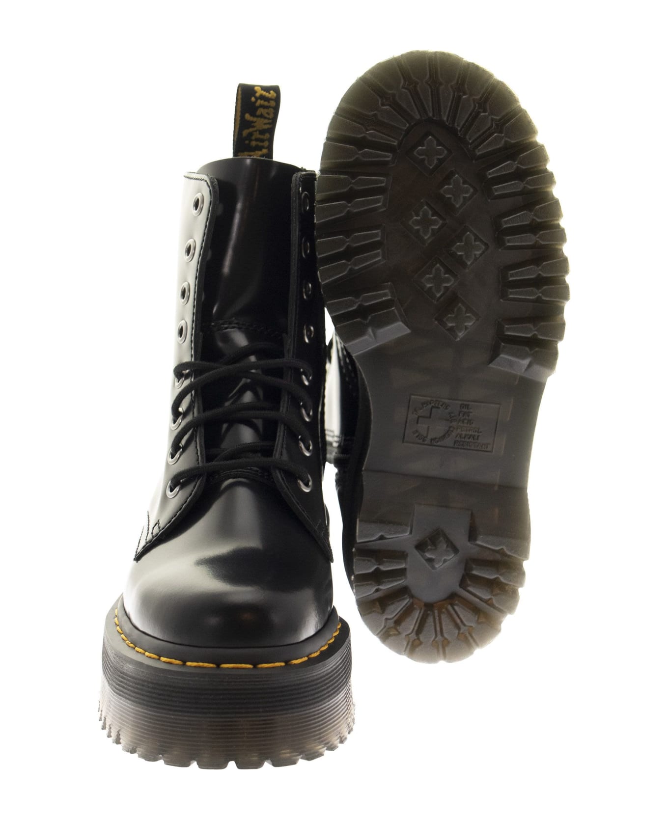 Dr. Martens Jadon Platform Boots - Black ブーツ
