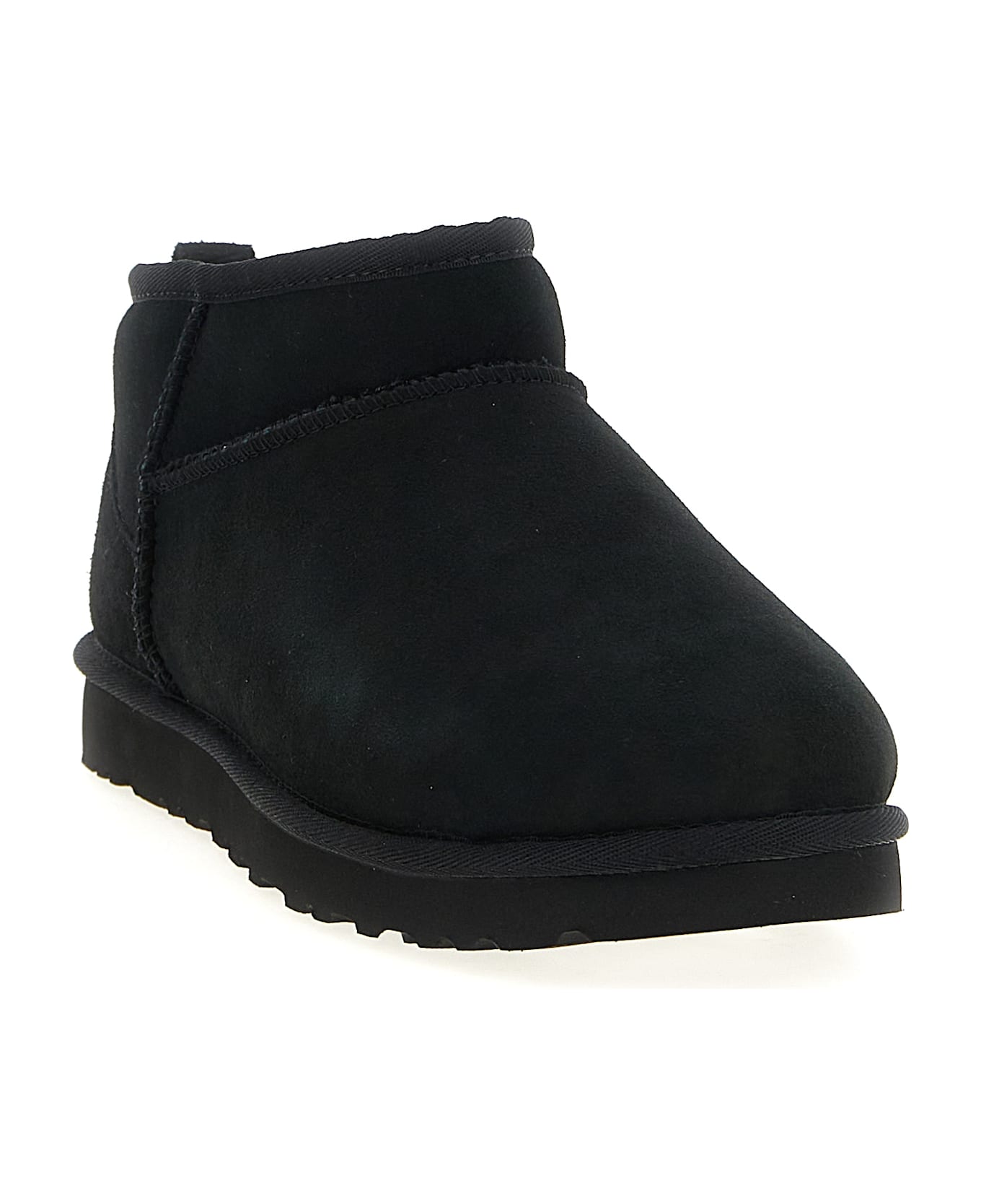 UGG 'classic Ultra Mini' Ankle Boots - Black  