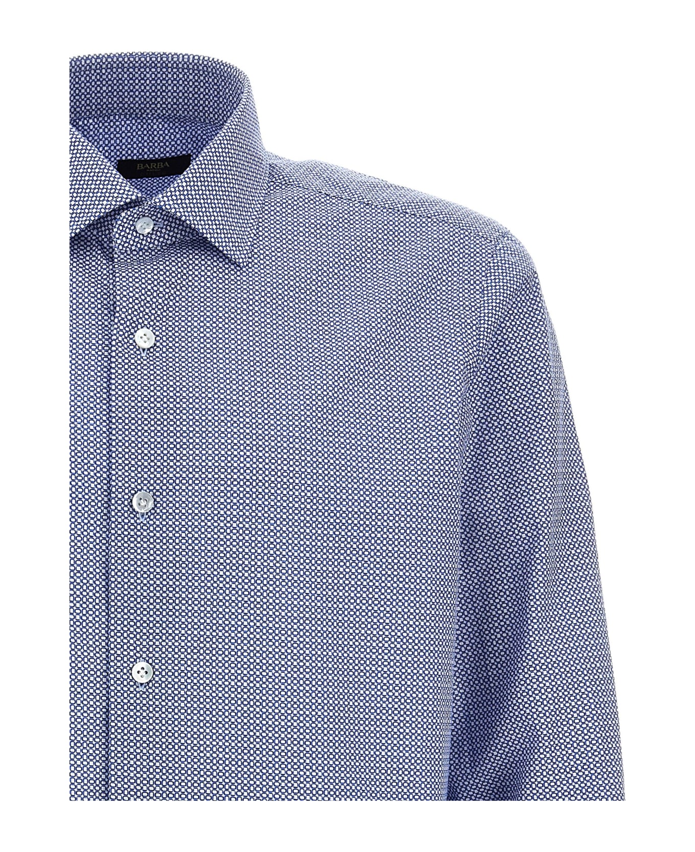 Barba Napoli 'culto' Shirt - Light Blue