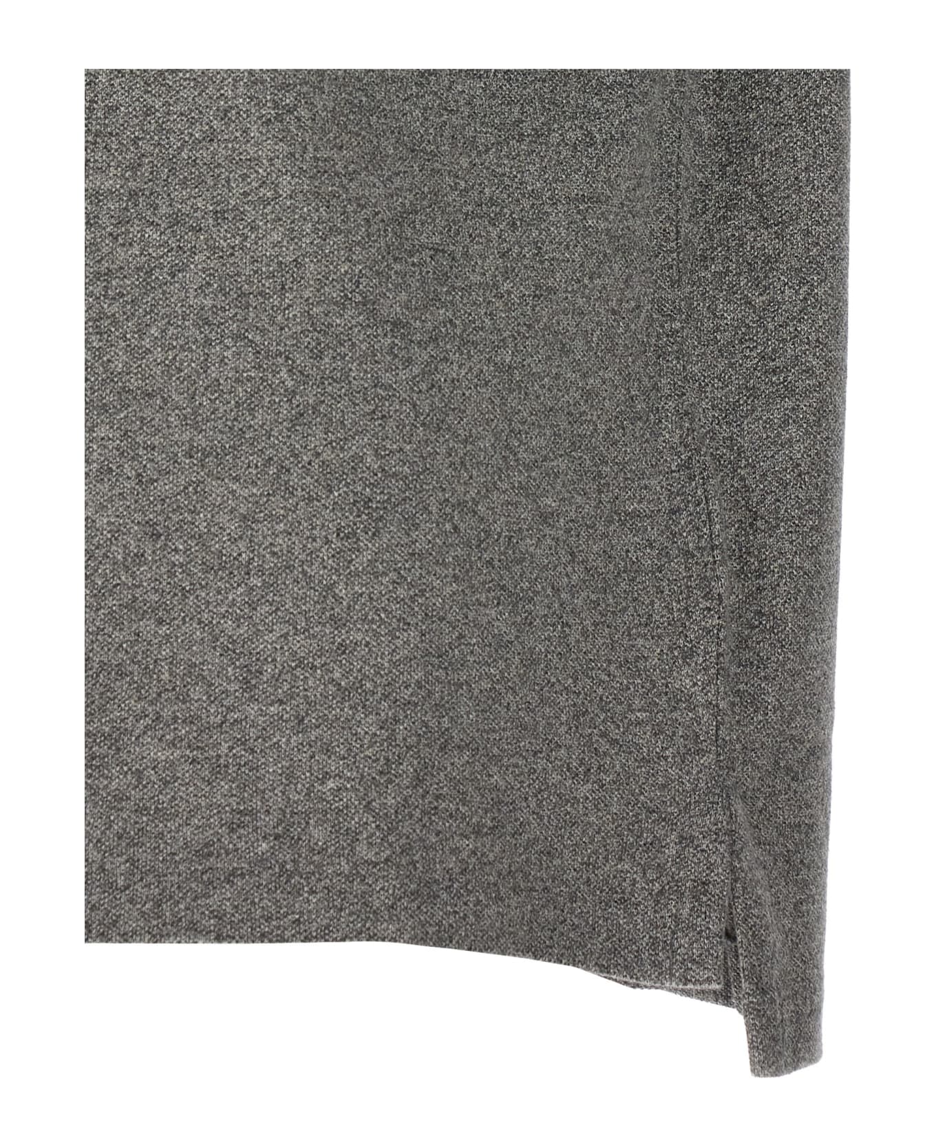 Ralph Lauren Slim-fit Piquè Polo - Grey