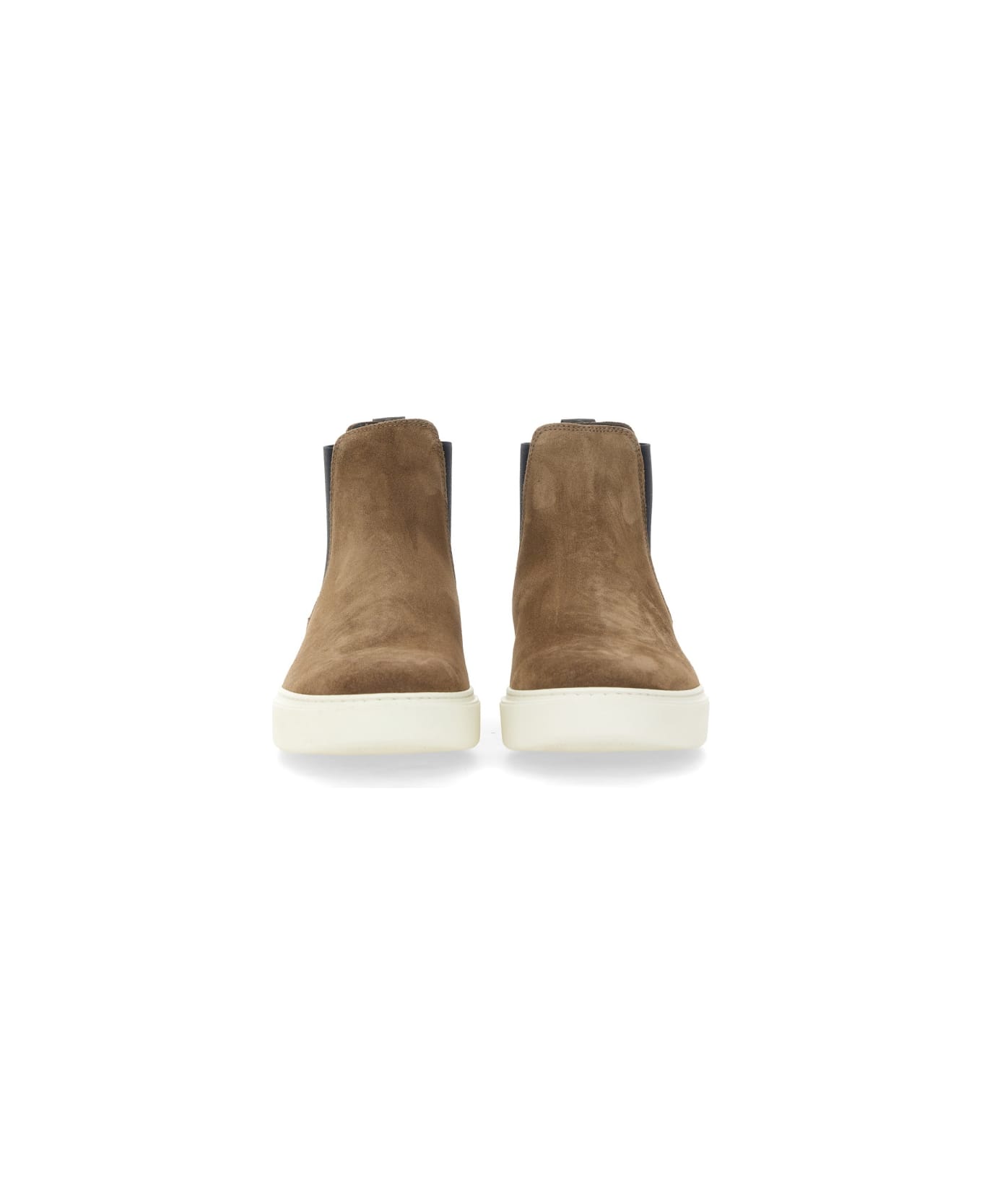 Woolrich Leather Boot - BROWN