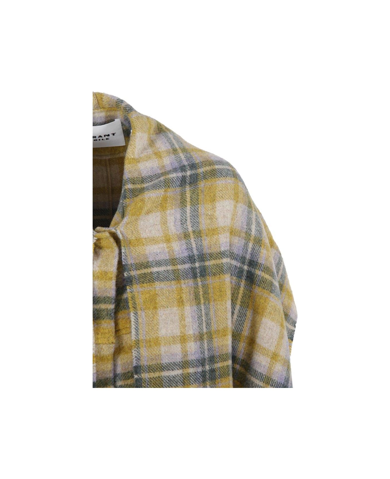 Isabel Marant Étoile Loose-fit Scarf Coat - Giallo