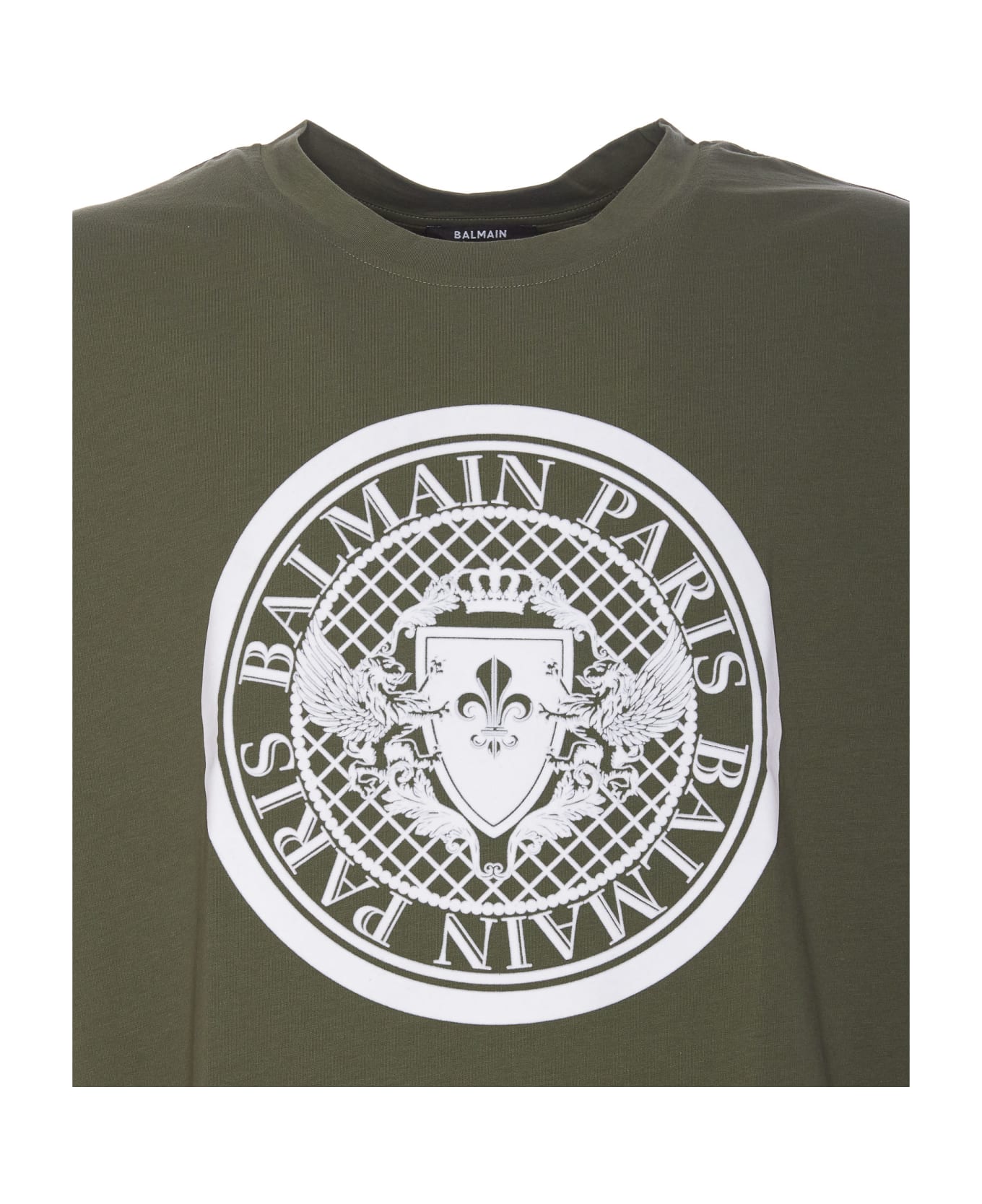 Balmain Coin T-shirt - Green シャツ