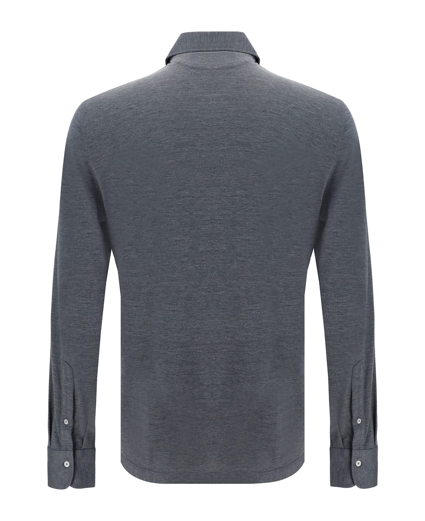 Brunello Cucinelli Long Sleeve Jersey - Grigio Scuro