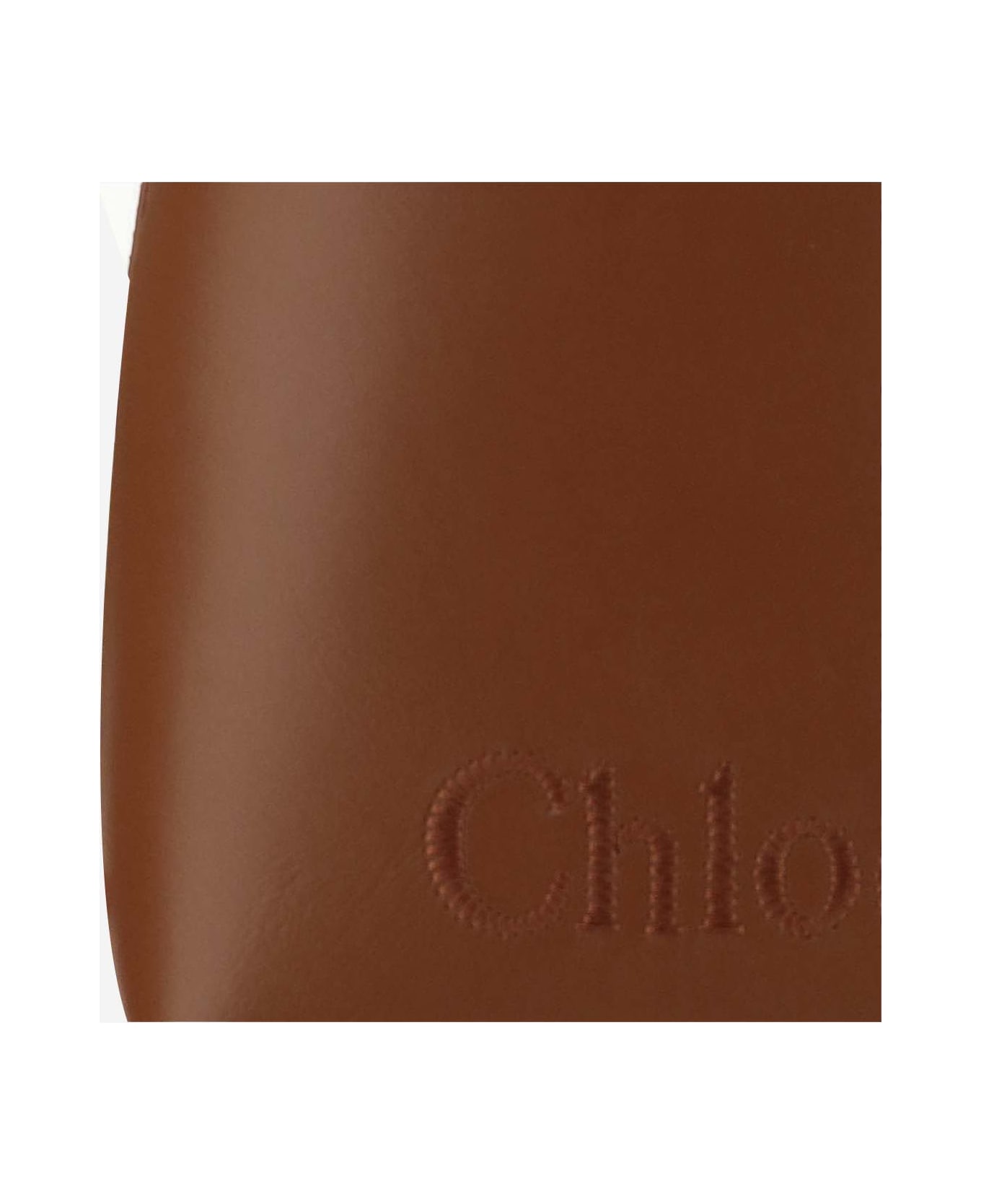 Chloé Sense Micro Tote Bag - Brown トートバッグ