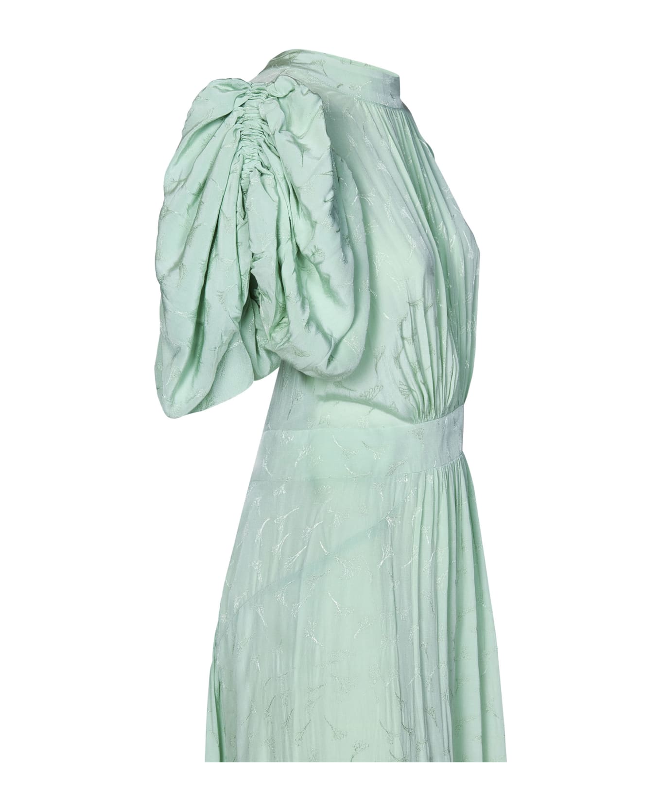 Rotate by Birger Christensen Midi Dress - GREEN