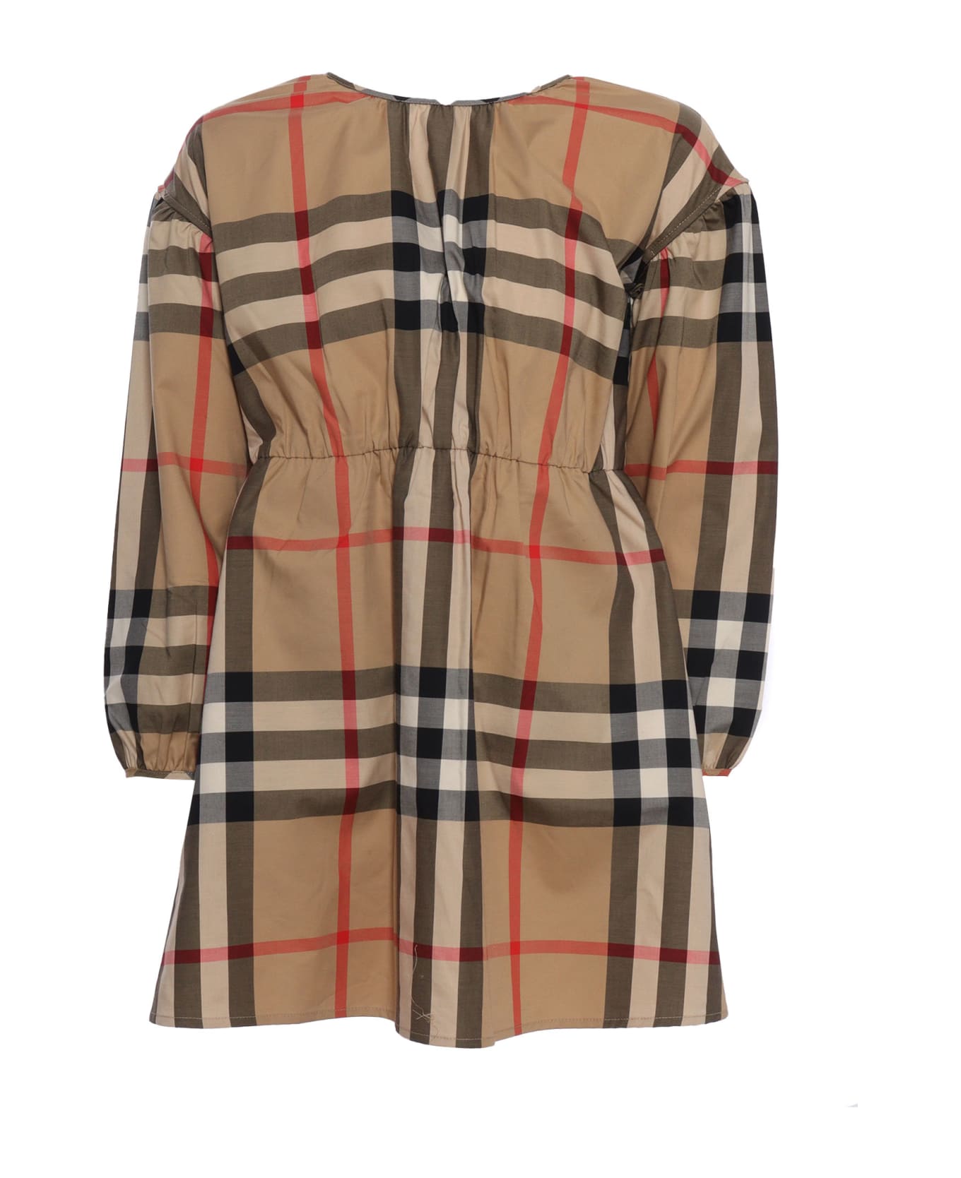 Burberry Vintage Check Dress - BEIGE