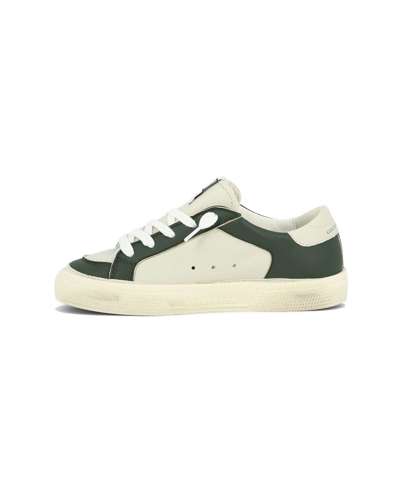Golden Goose Star Patch Lace-up Sneakers