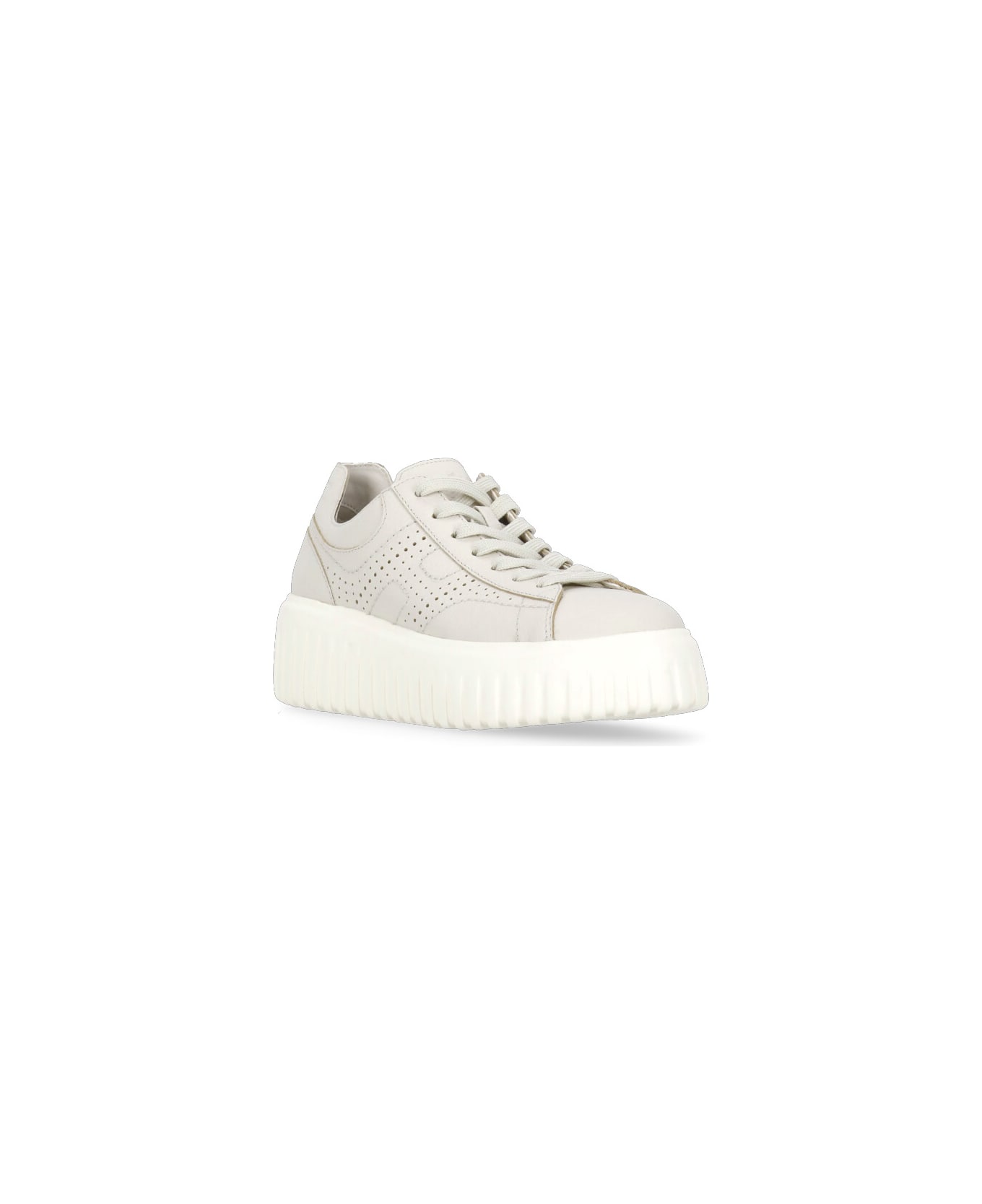 Hogan H Stripes Sneakers - Ivory