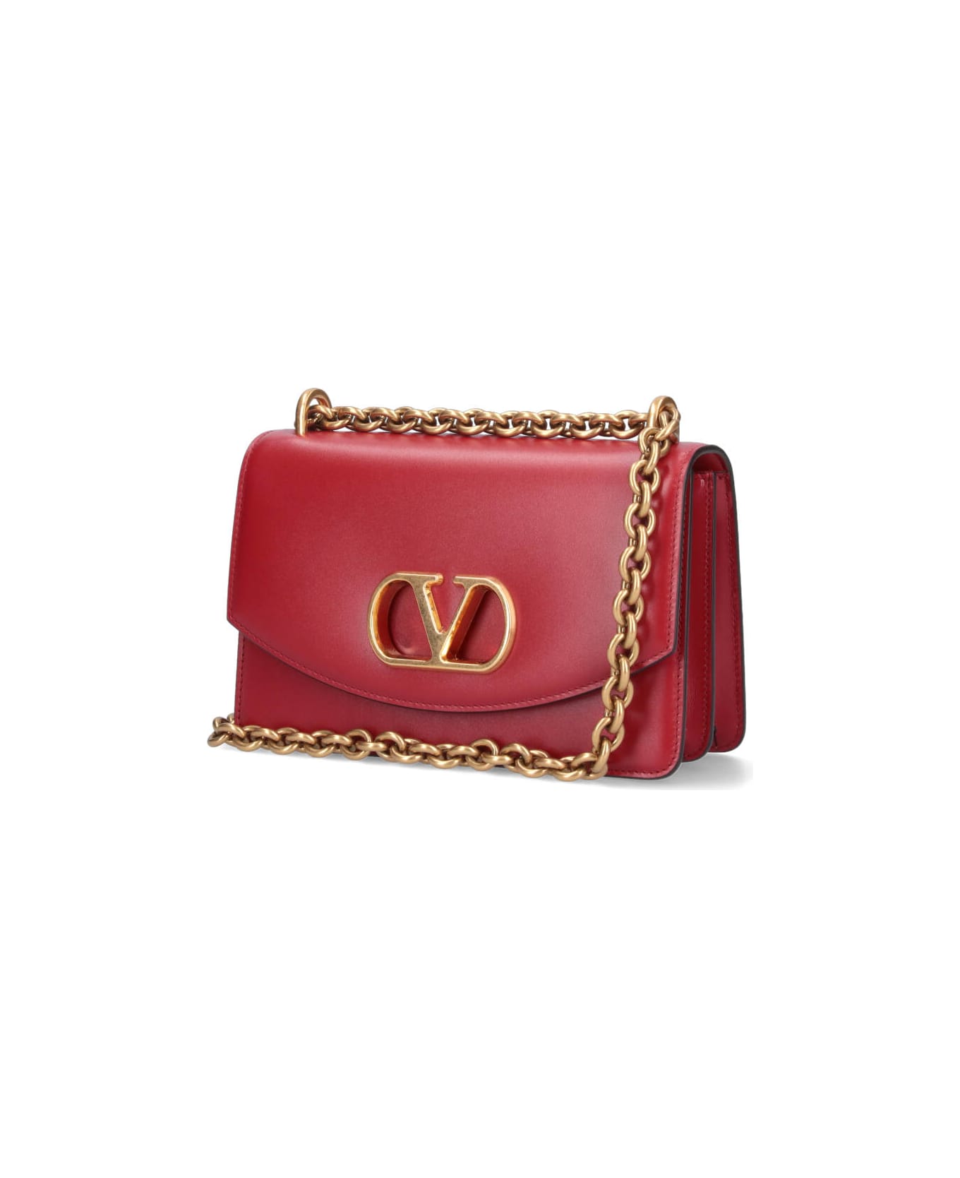 Valentino Garavani 
vain
 Small Shoulder Bag - Red