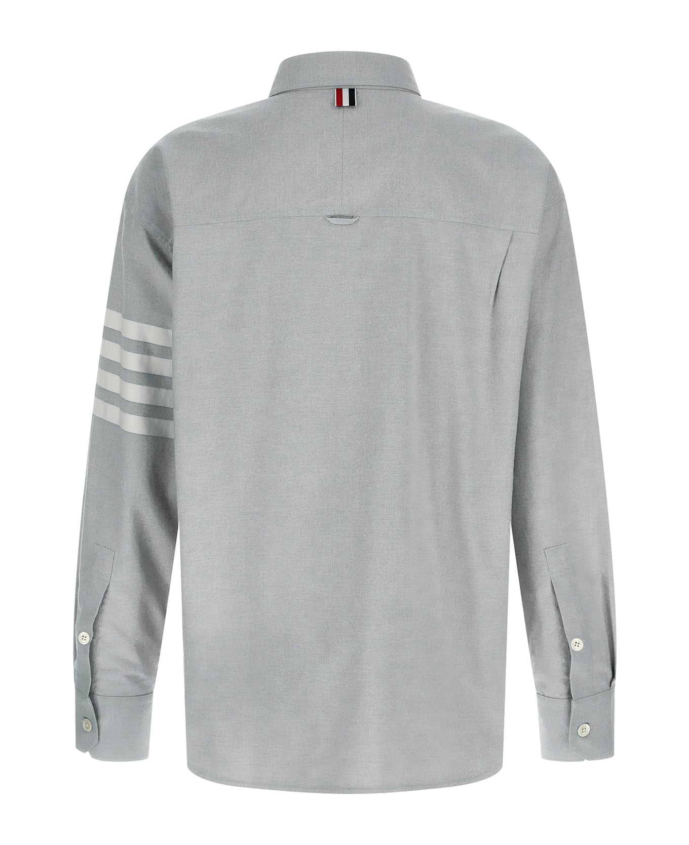 Thom Browne 
4bar
 Flannel Shirt - Gray