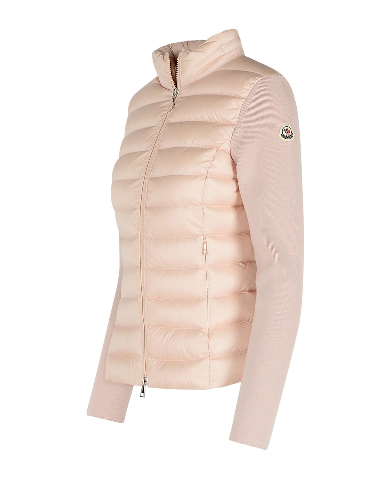 Moncler Two-material Cardigan - Black