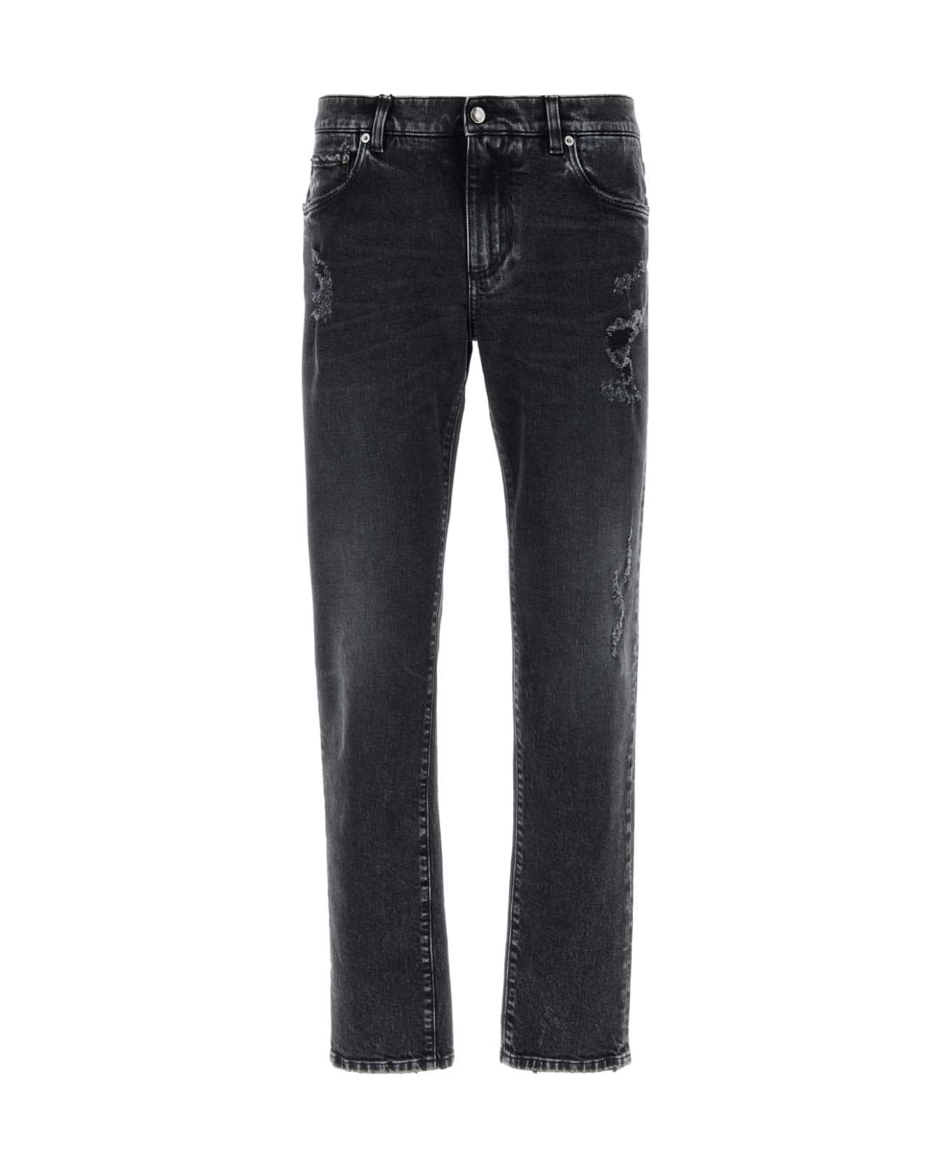 Dolce & Gabbana Black Stretch Denim Jeans - VARIANTEABBINATA