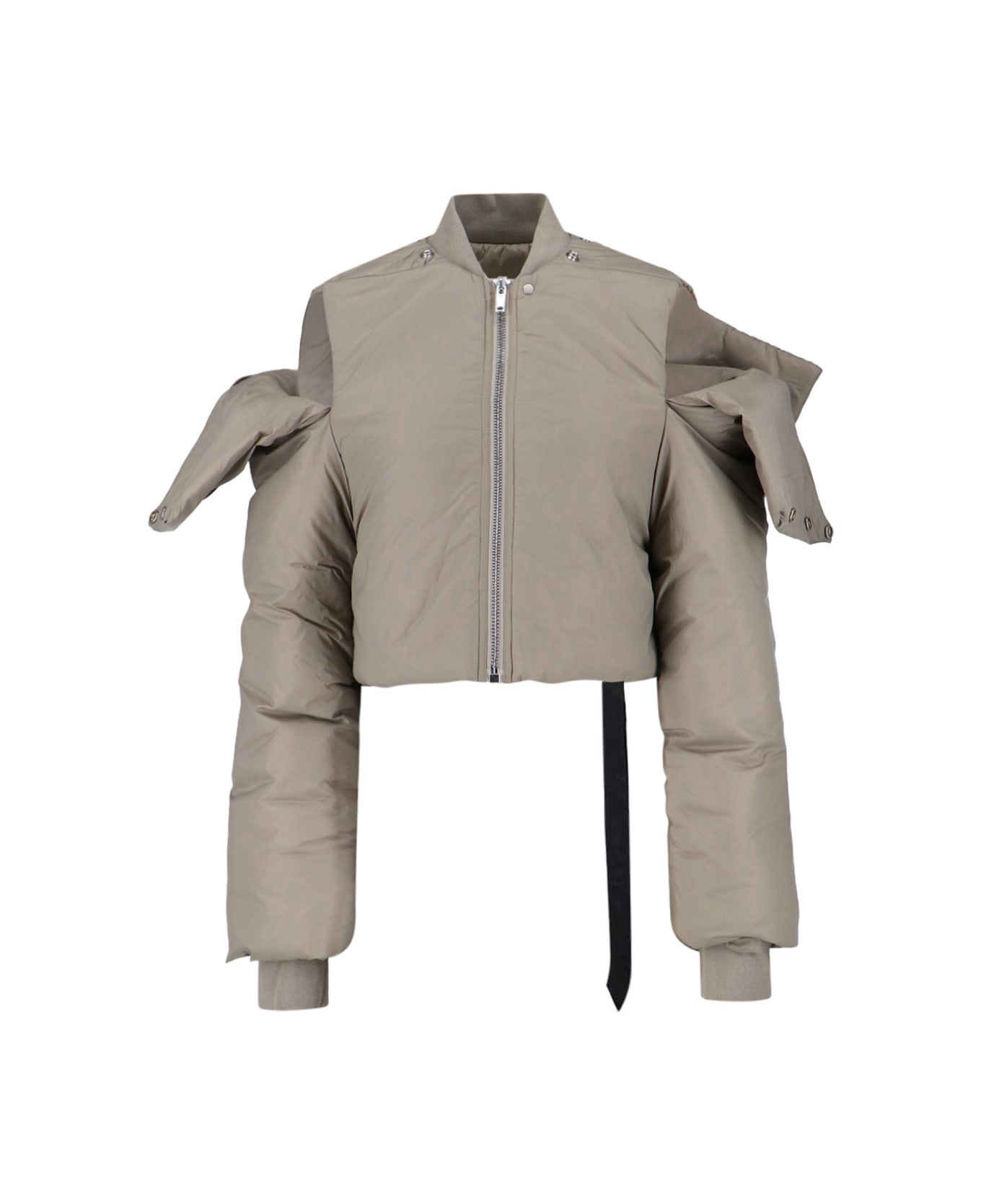 DRKSHDW Padded Crop Down Jacket - Gray