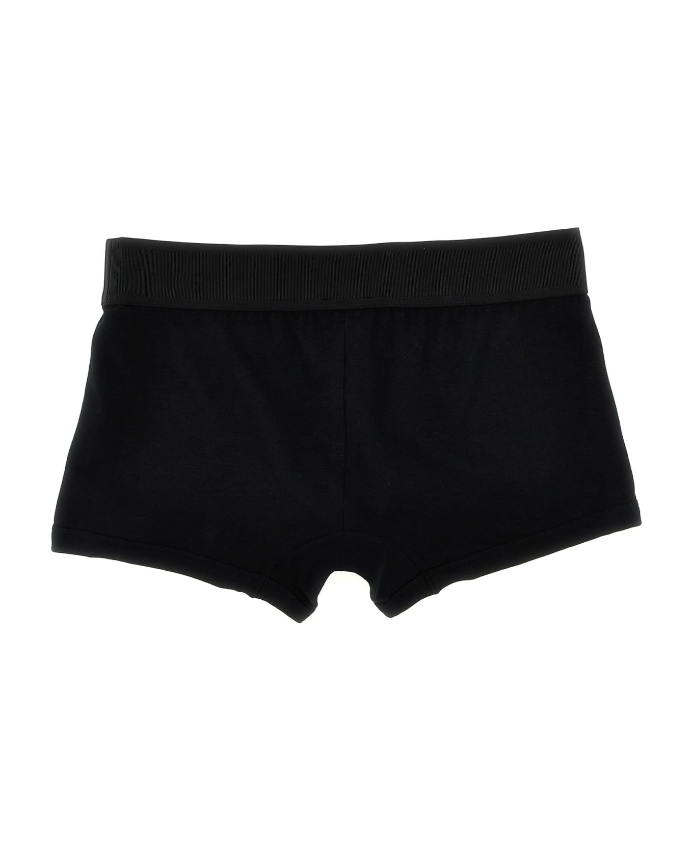 Dolce & Gabbana Logo Boxer Shorts - BLACK