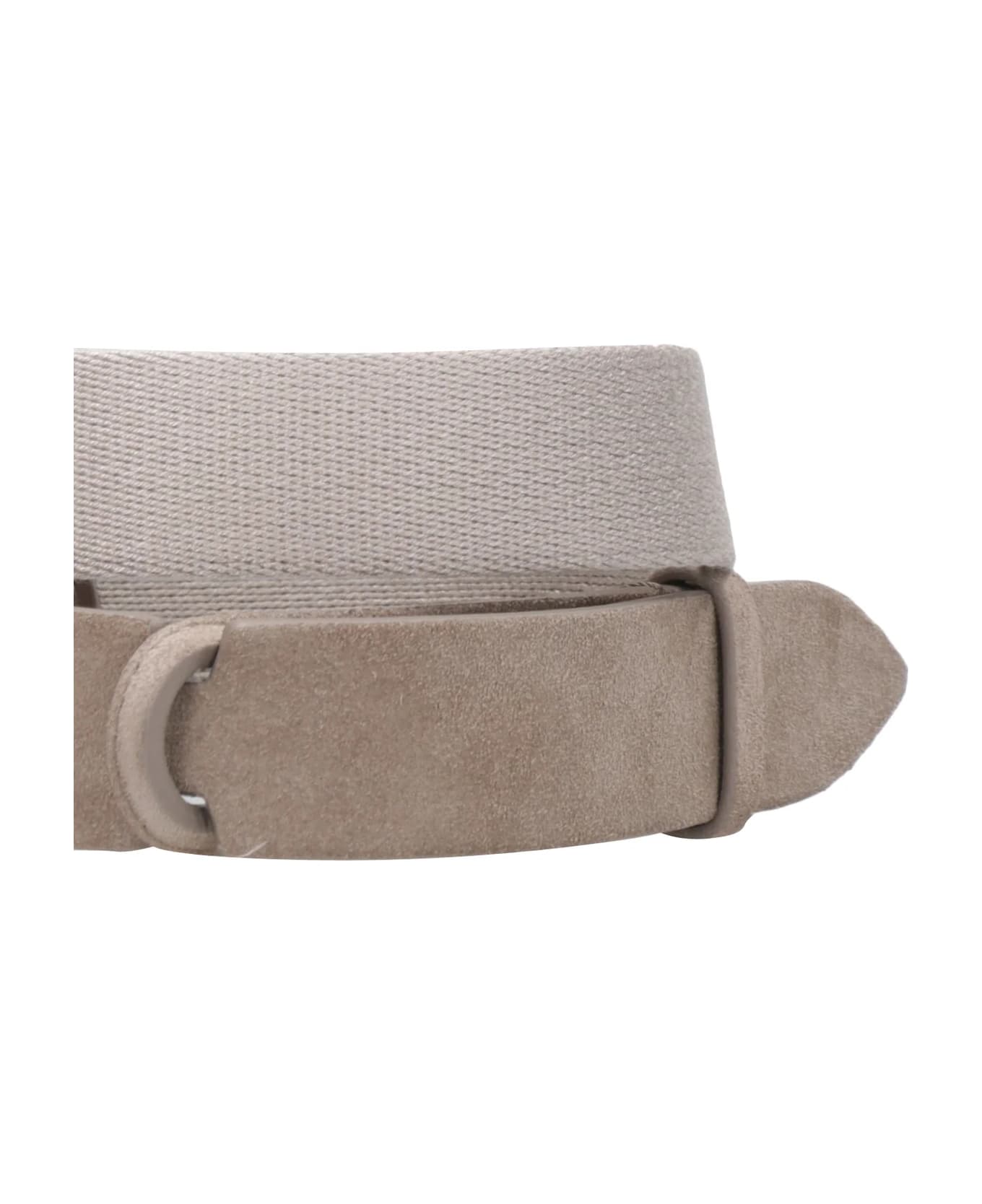 Orciani Nobuckle Suede - Fango