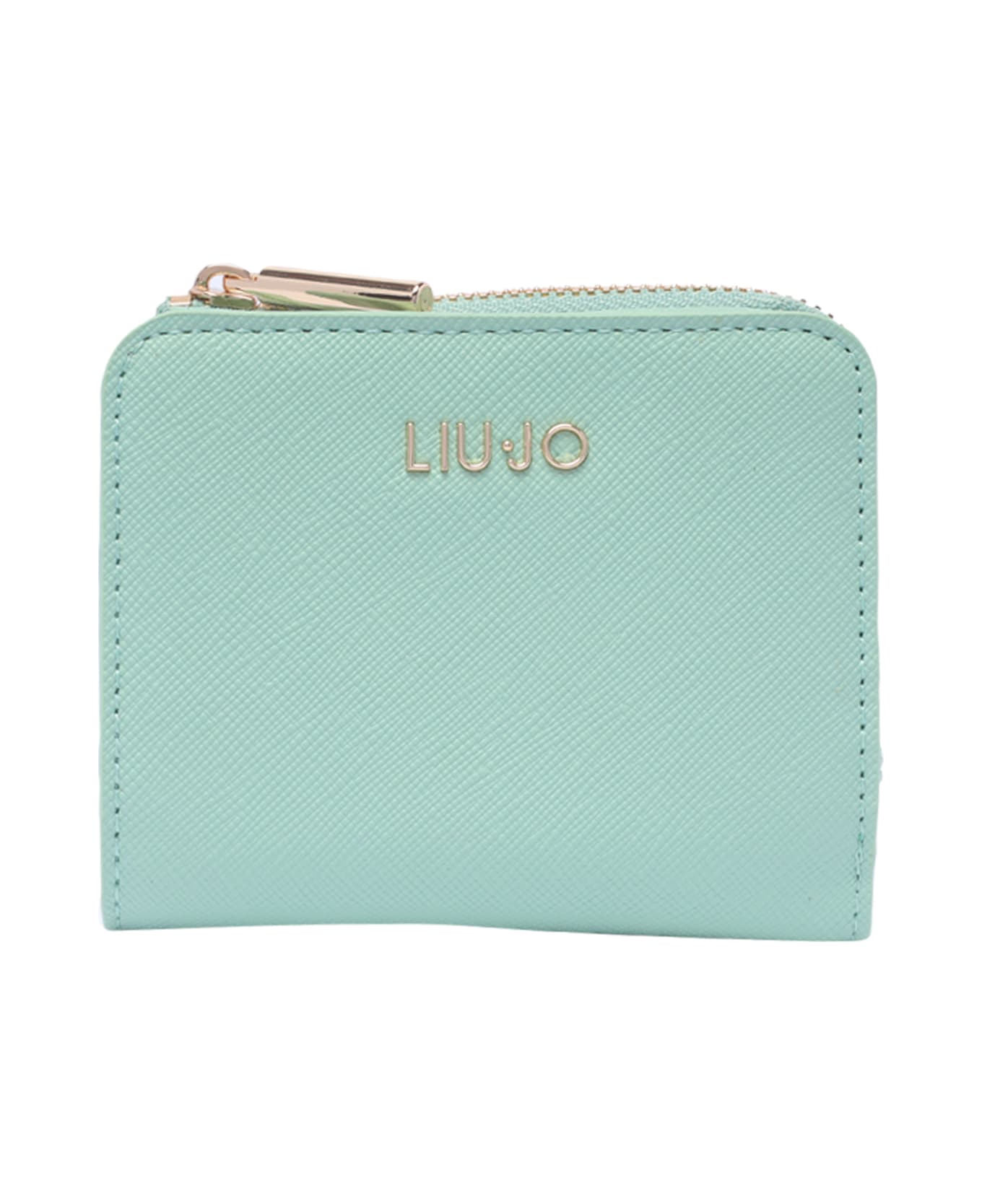 Liu-Jo Logo Credit Card Case - Green