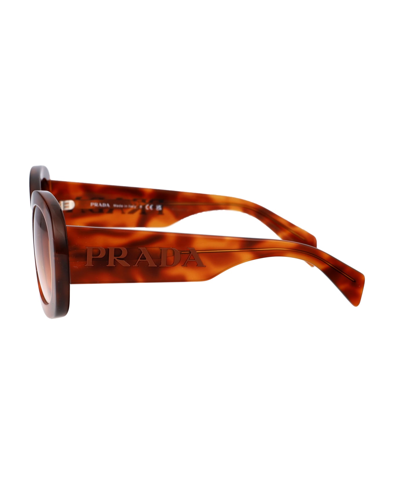 Prada Eyewear 0pr A13s Sunglasses - 18R70E Cognac Tortoise サングラス