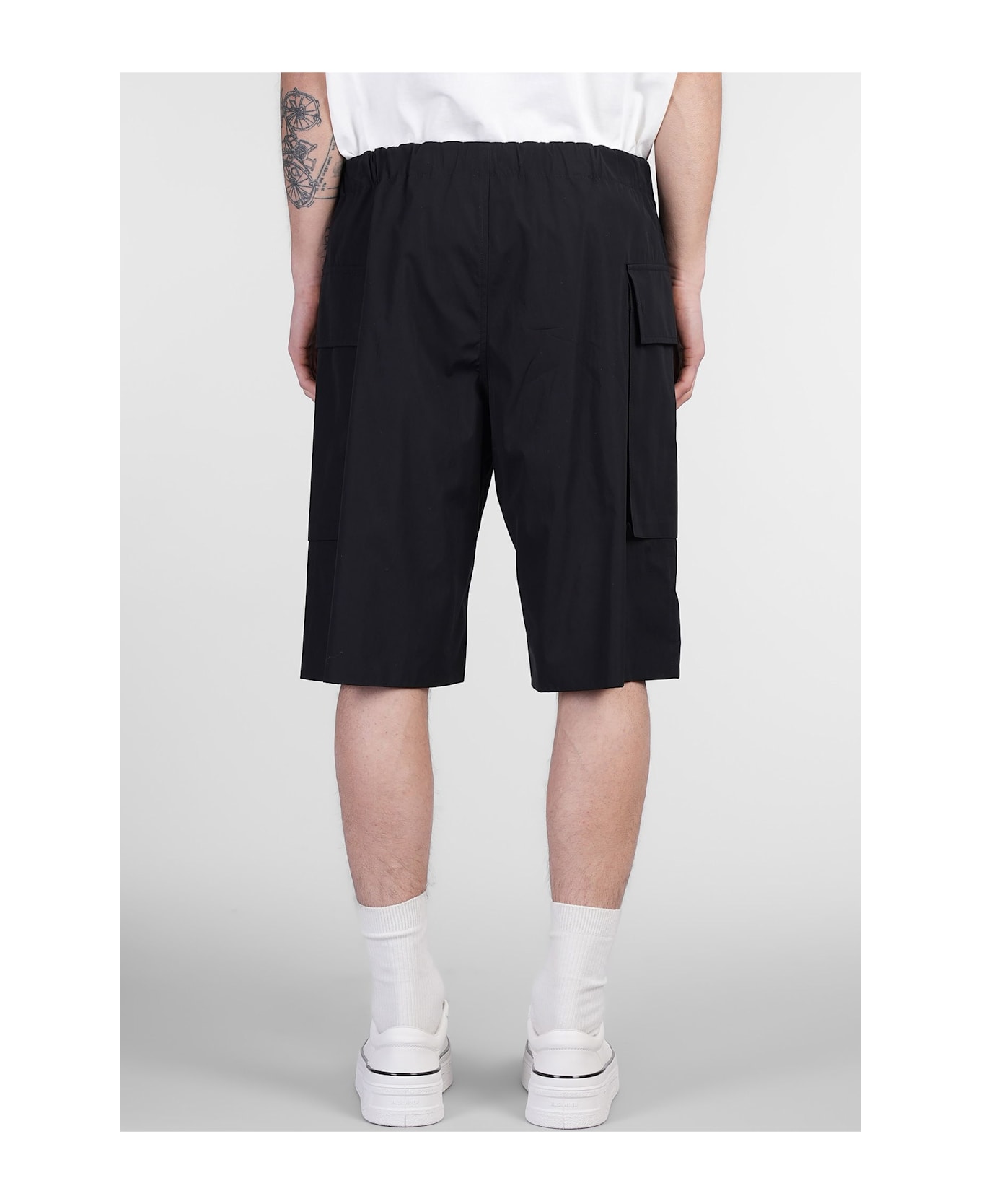 Jil Sander Shorts In Black Cotton - black