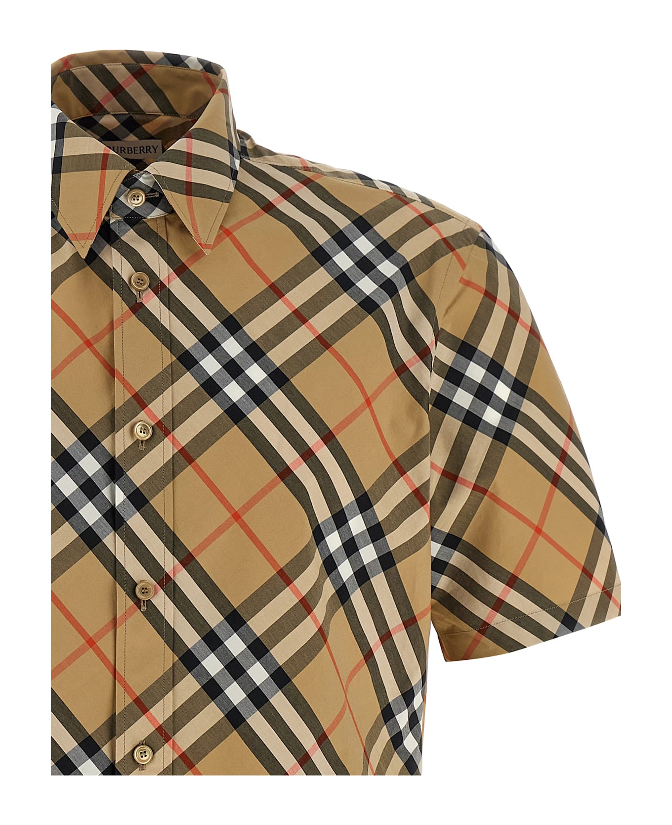 Burberry 
burberry Check
 Shirt - Beige