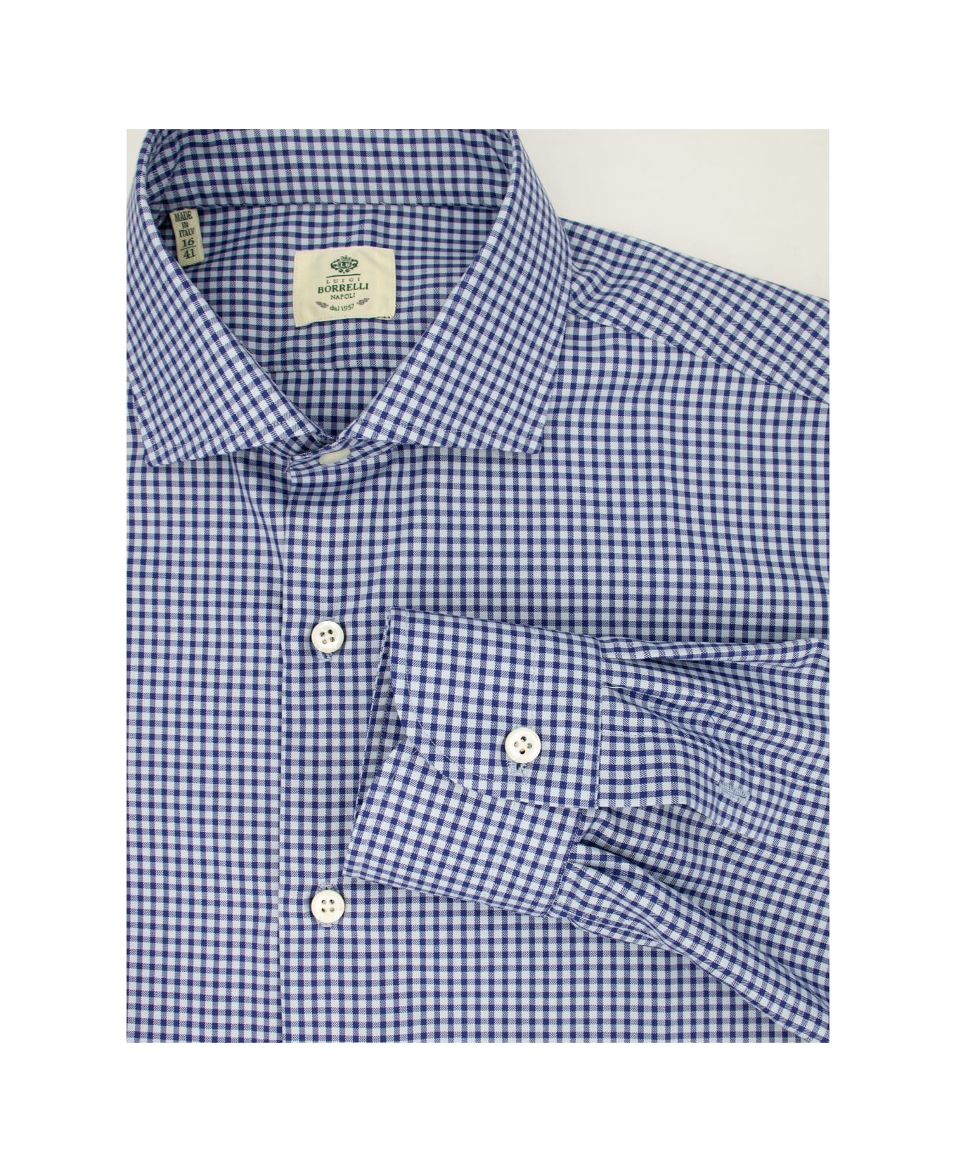 Luigi Borrelli Shirt - BLU  AZZURRO  DAMIE'