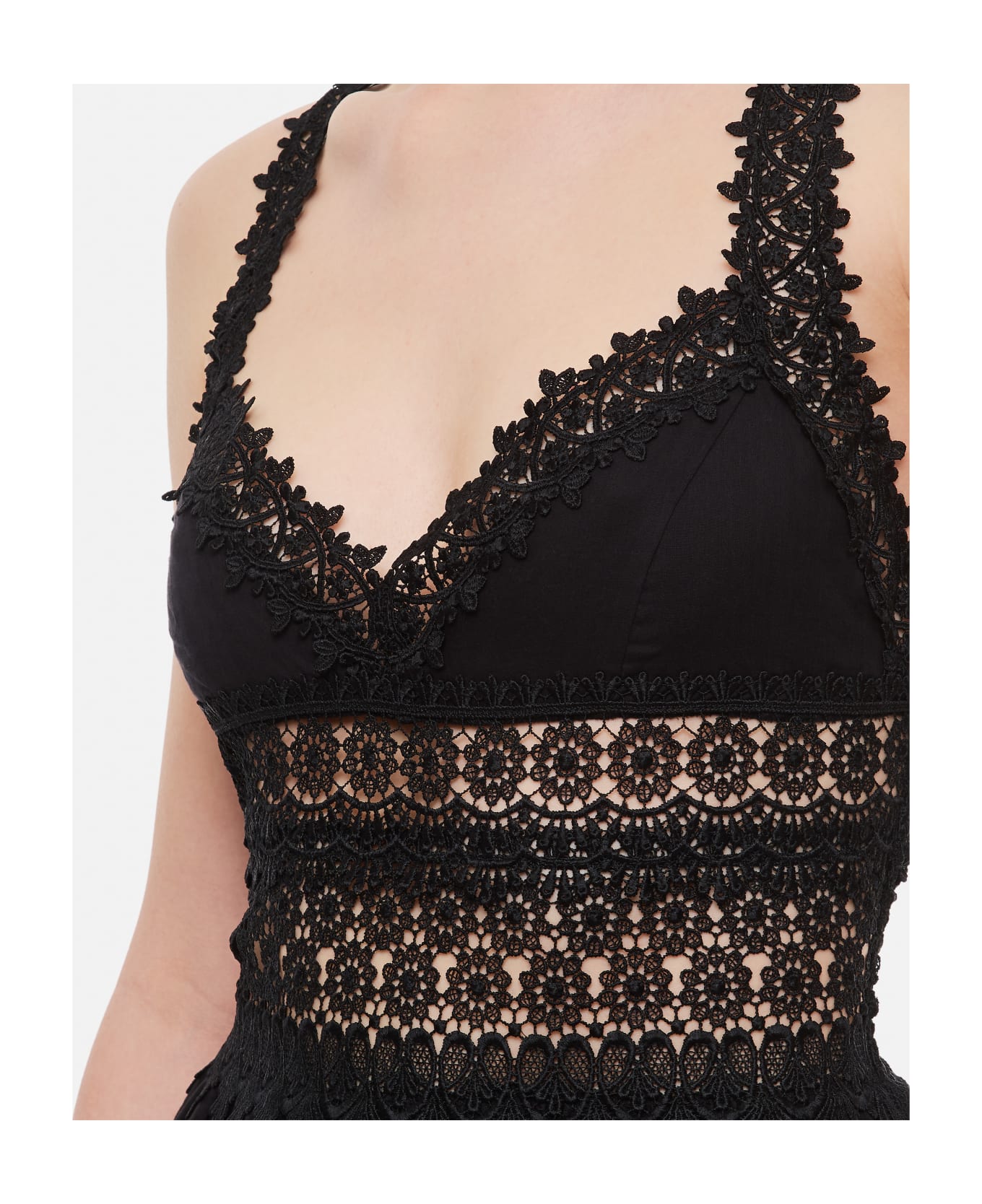 Charo Ruiz Marilyn Mini Dress - Black