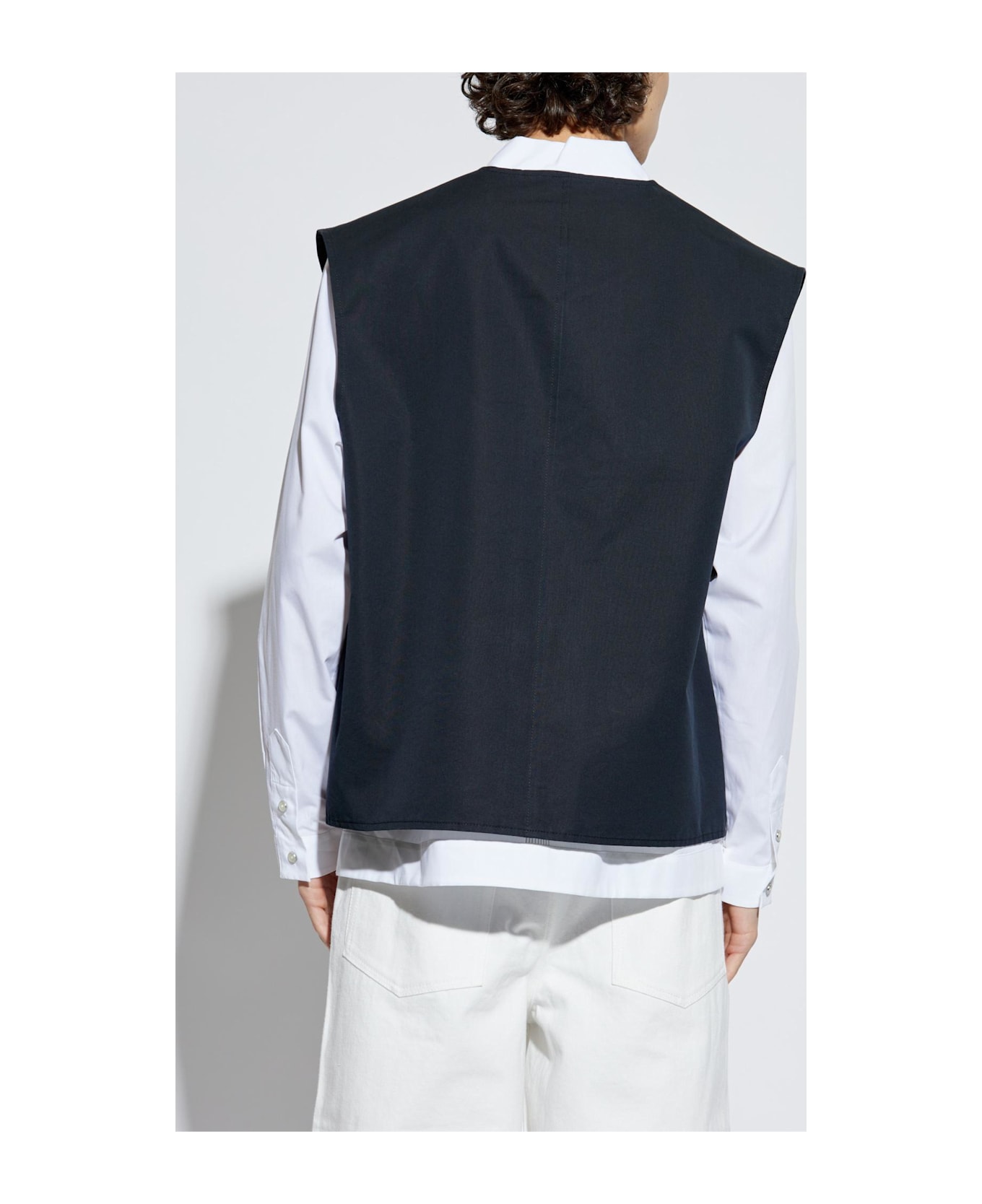 Jil Sander Vest 20 Vest - BLACK