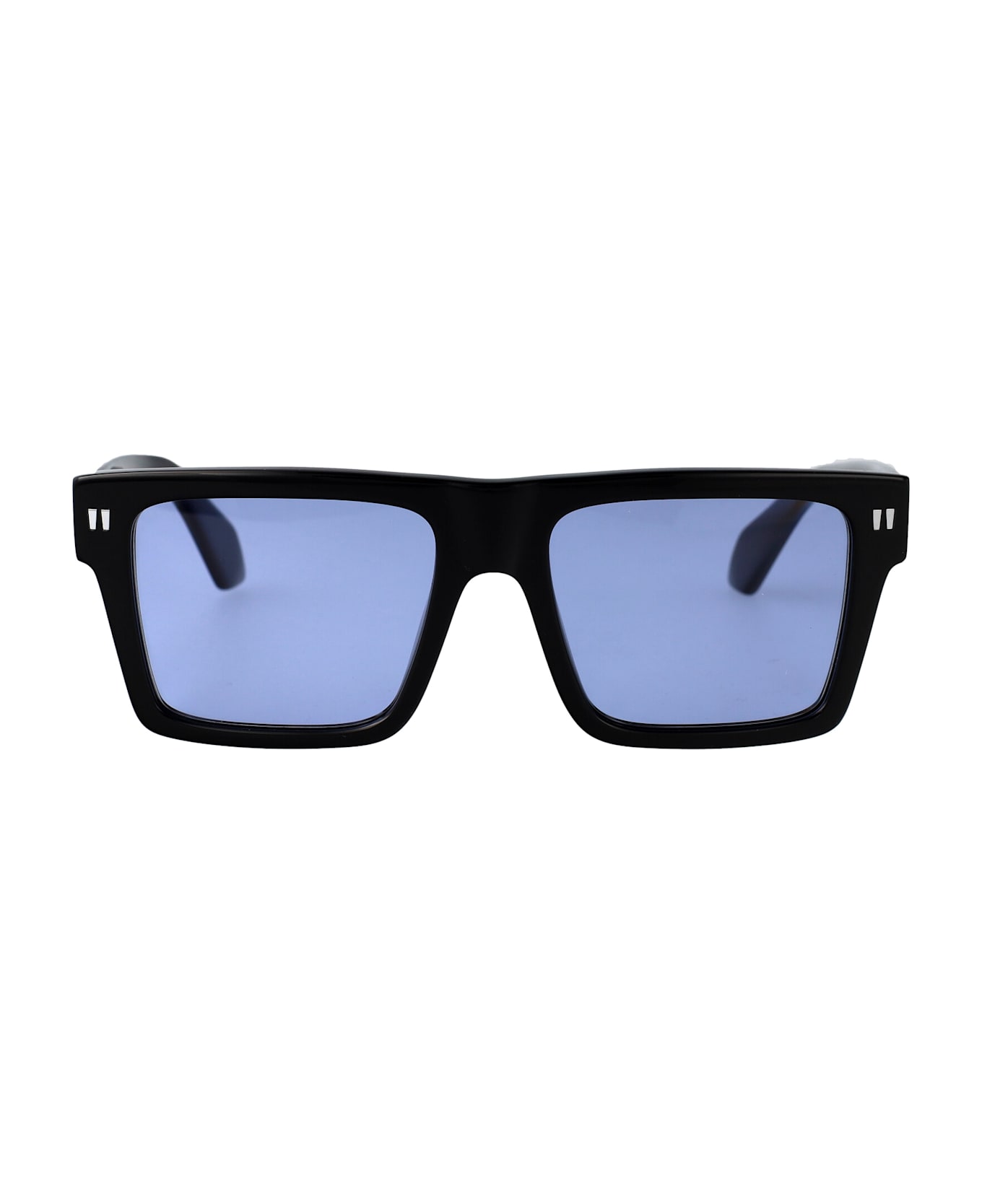 Off-White Lawton Sunglasses - BLACK LIGHT BLUE