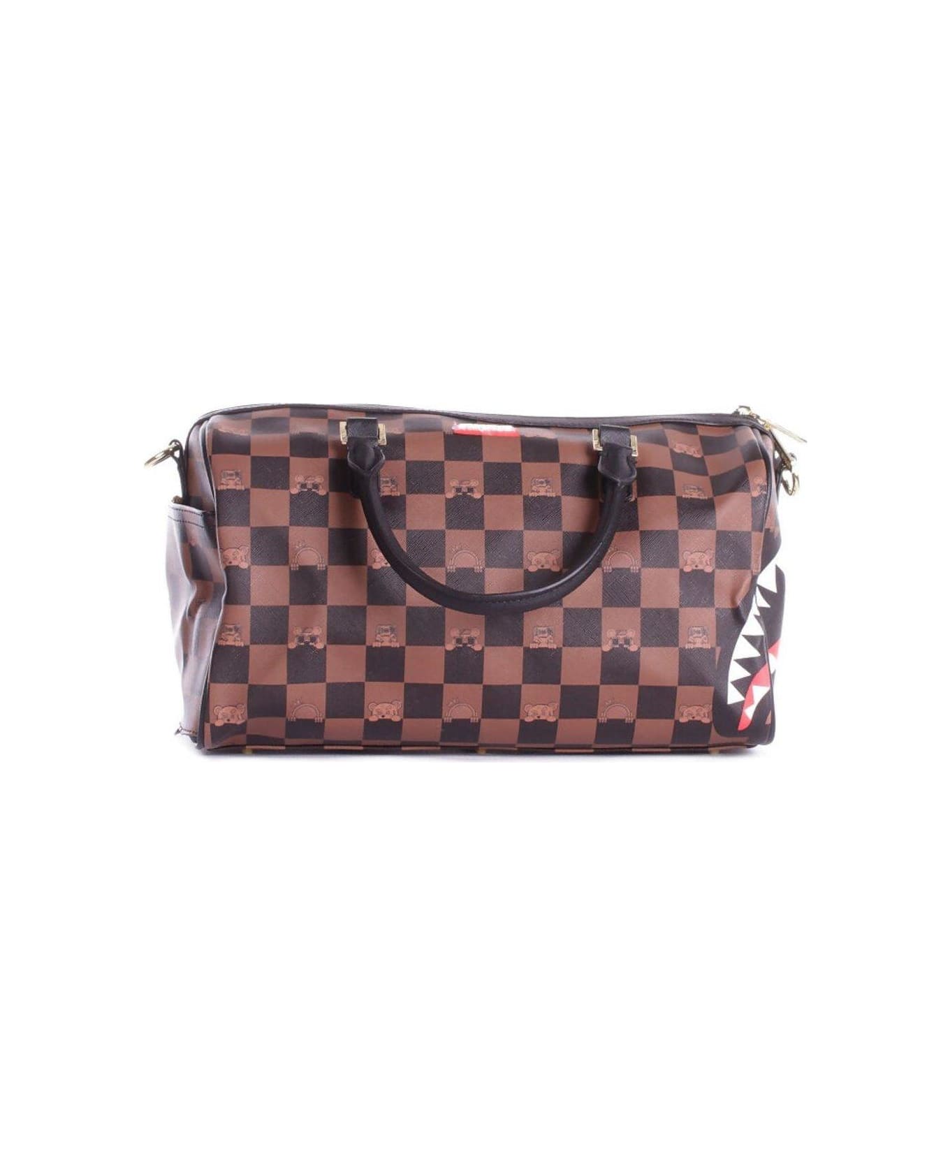 Sprayground The Hideout Mini Duffle Bag - Brown