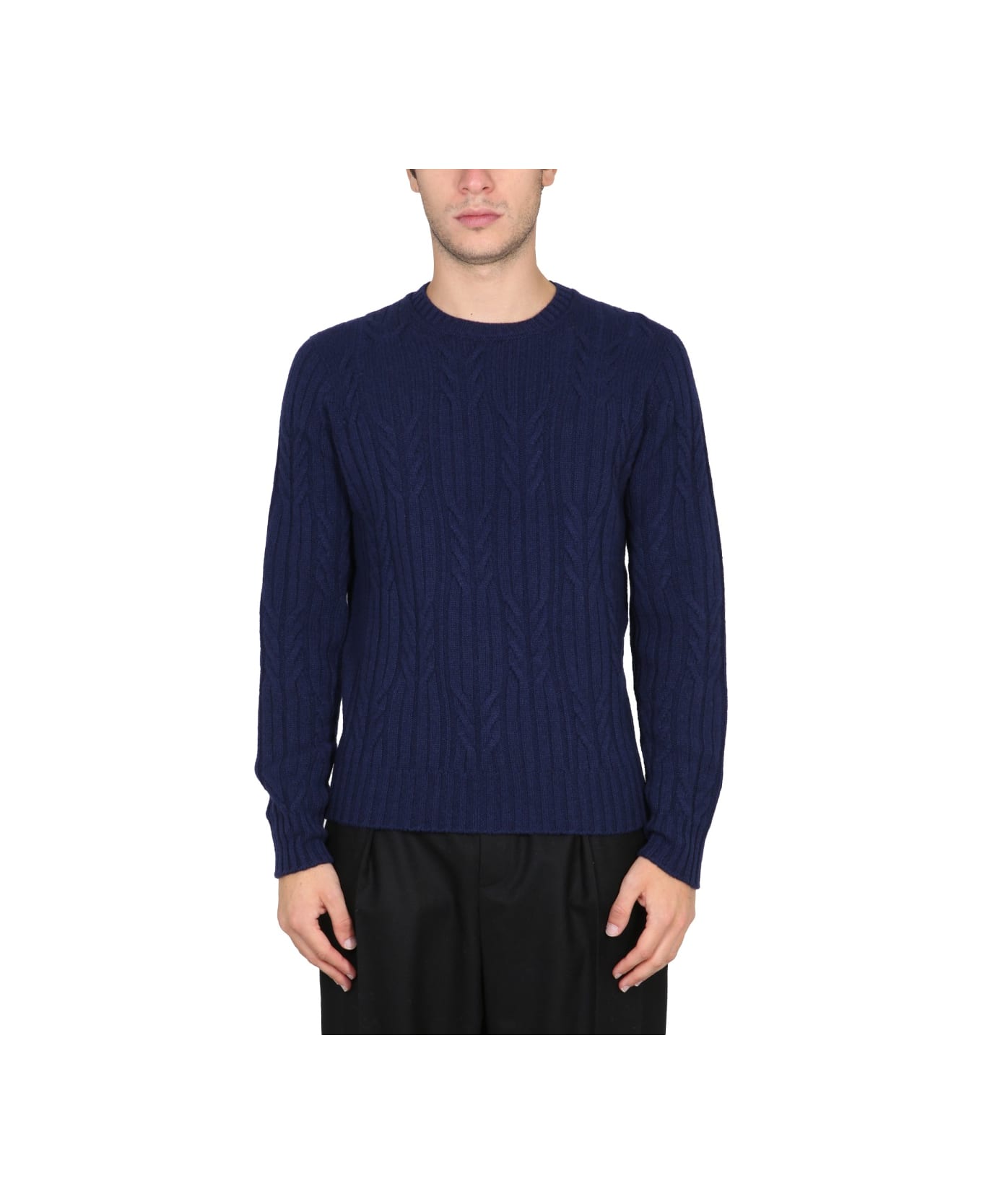 Drumohr Cashmere Sweater - BLUE