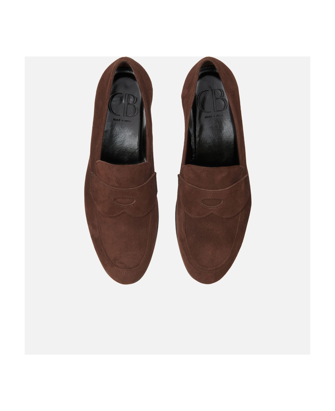 CB Made in Italy Suede Slip-on Fornillo - Brown