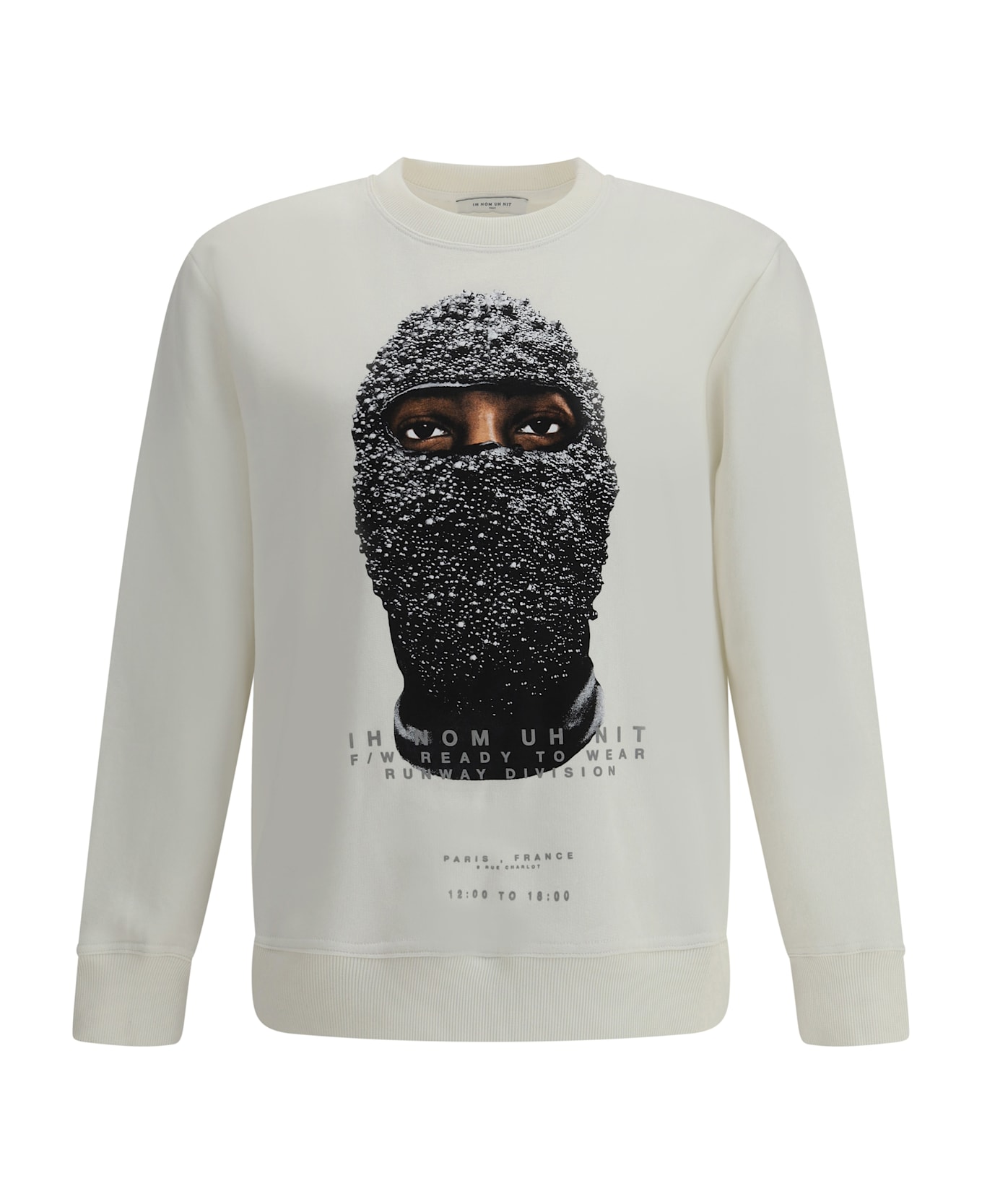 ih nom uh nit Black Mask Sweatshirt