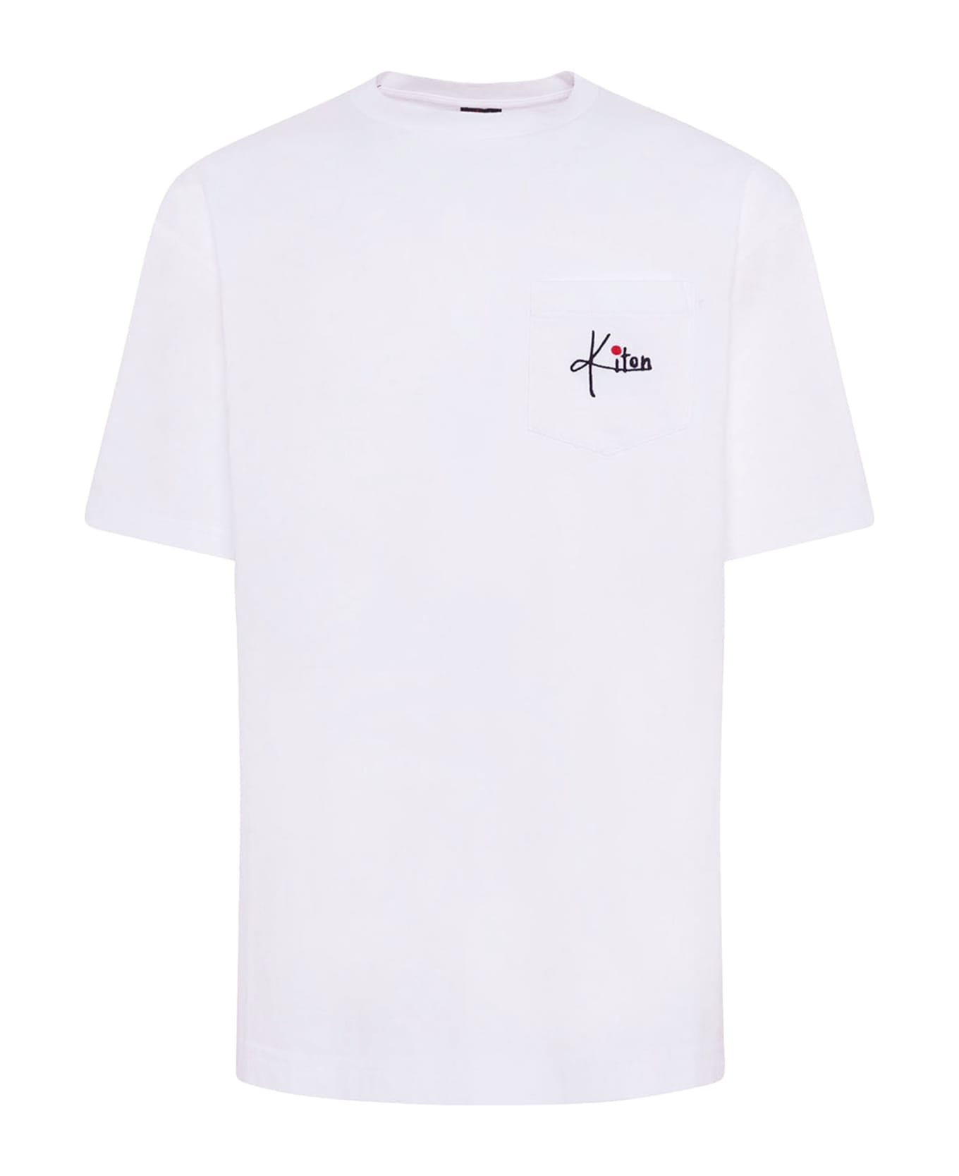 Kiton Jersey T-shirt S/s Cotton - WHITE